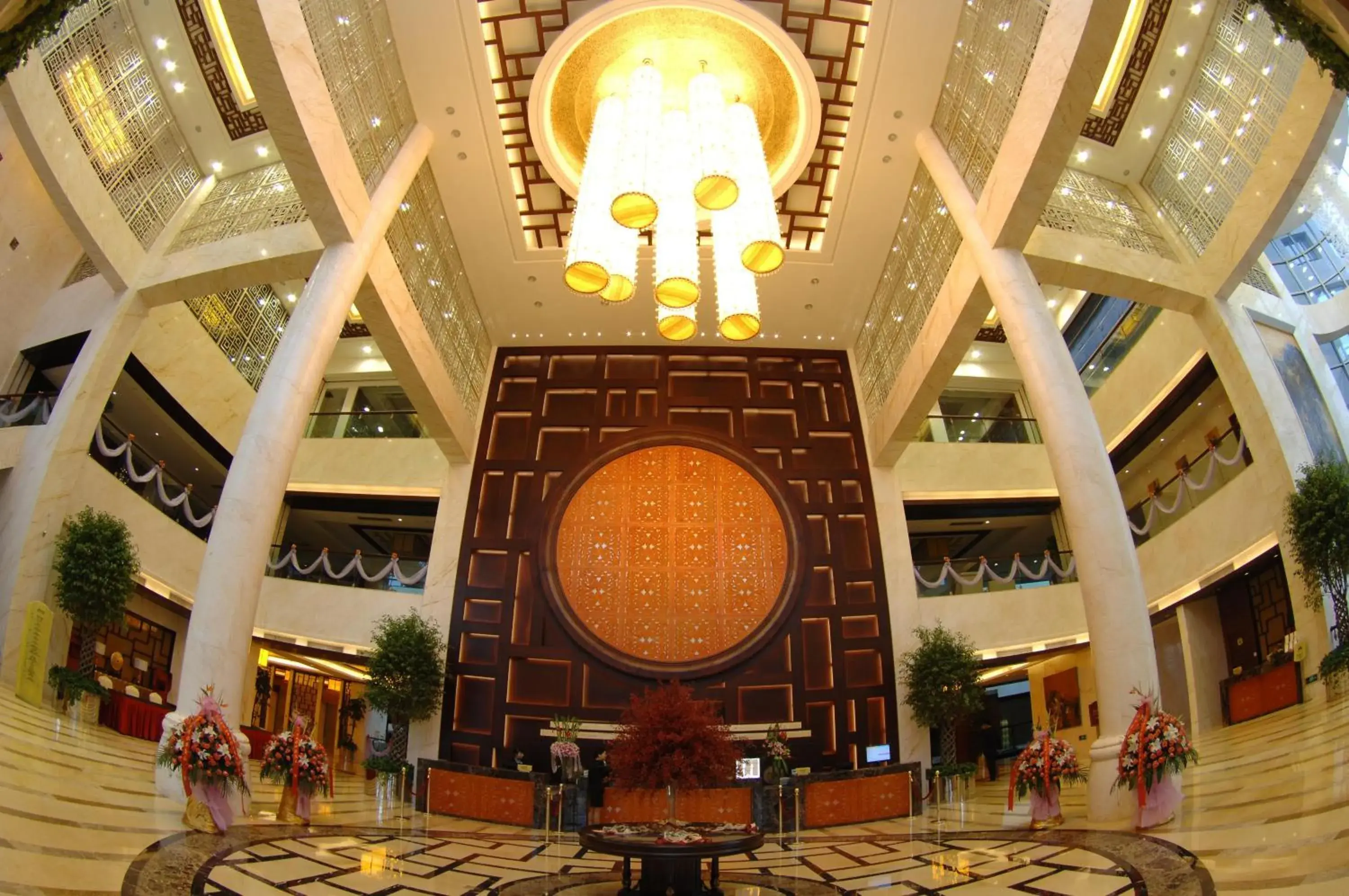 Lobby or reception in Royal Palace Hotel Haining Lobby or reception in Royal Palace Hotel Haining