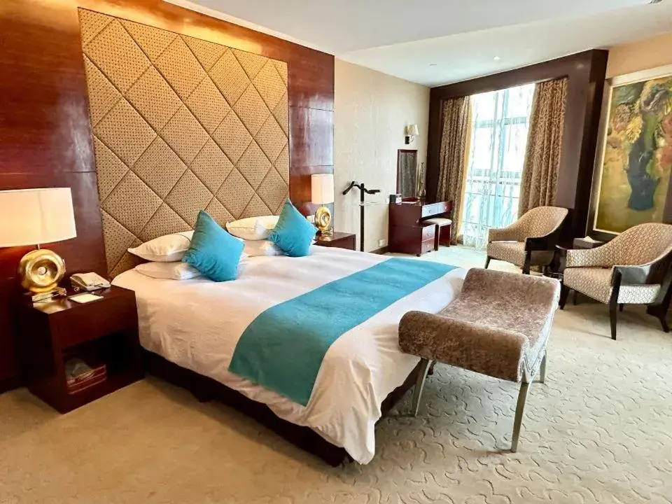 Bed in Royal Palace Hotel Haining Bed in Royal Palace Hotel Haining