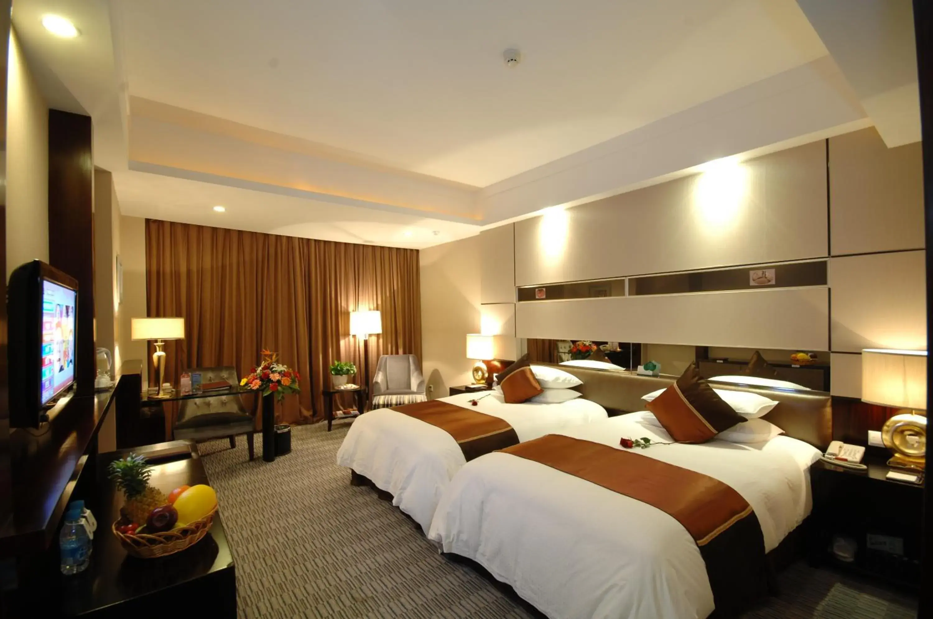 Superior Twin Room in Royal Palace Hotel Haining Superior Twin Room in Royal Palace Hotel Haining