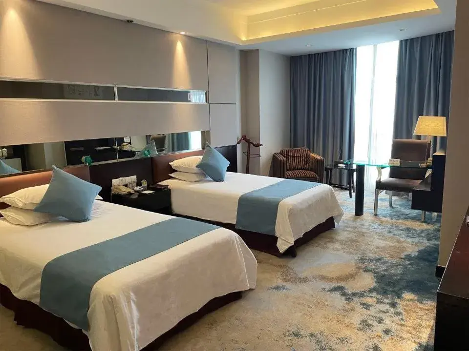 Bed in Royal Palace Hotel Haining Bed in Royal Palace Hotel Haining