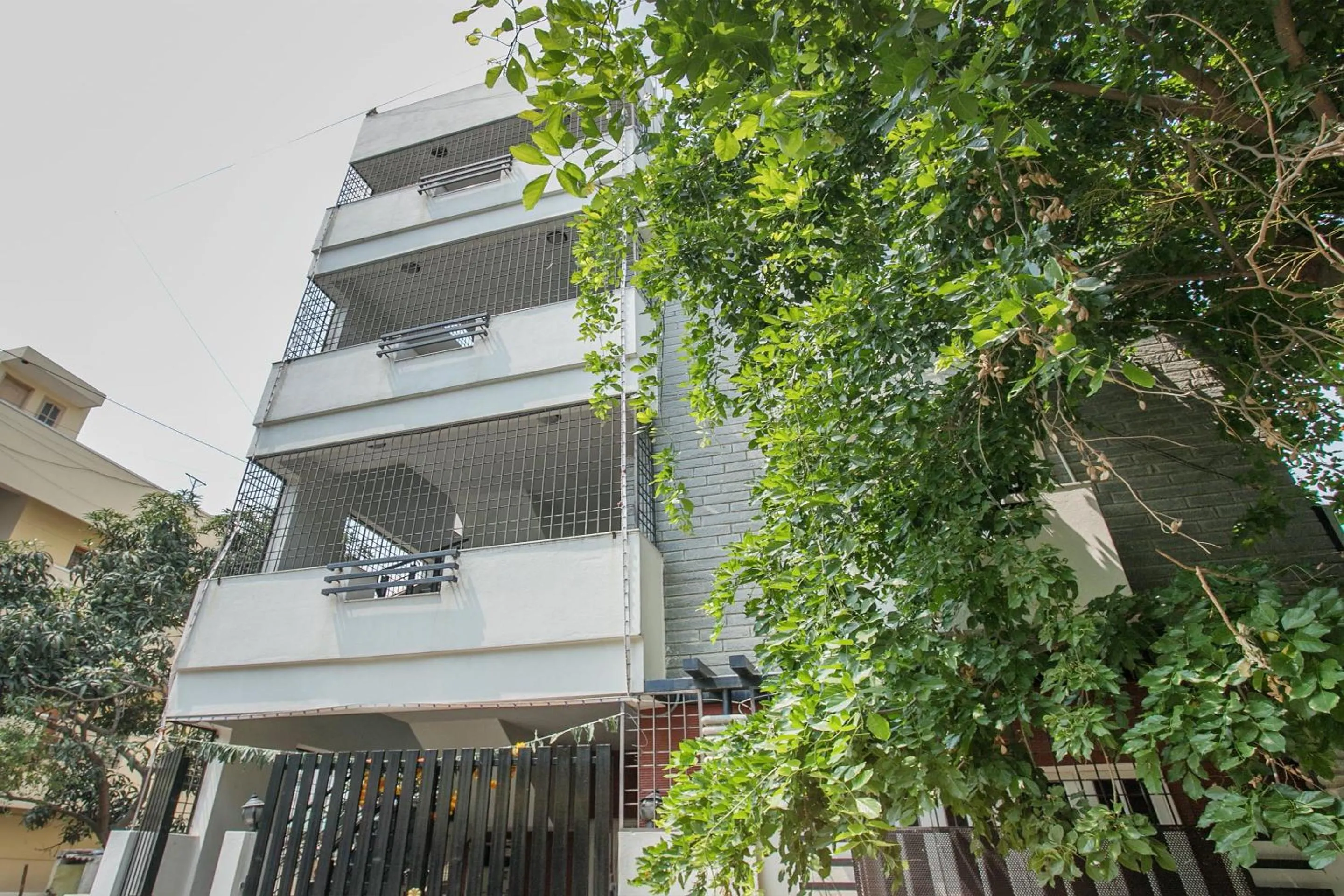 Facade/entrance in Hotel O Sai Kuteer Near Ragigudda Sri Prasanna Anjaneyaswamy Temple