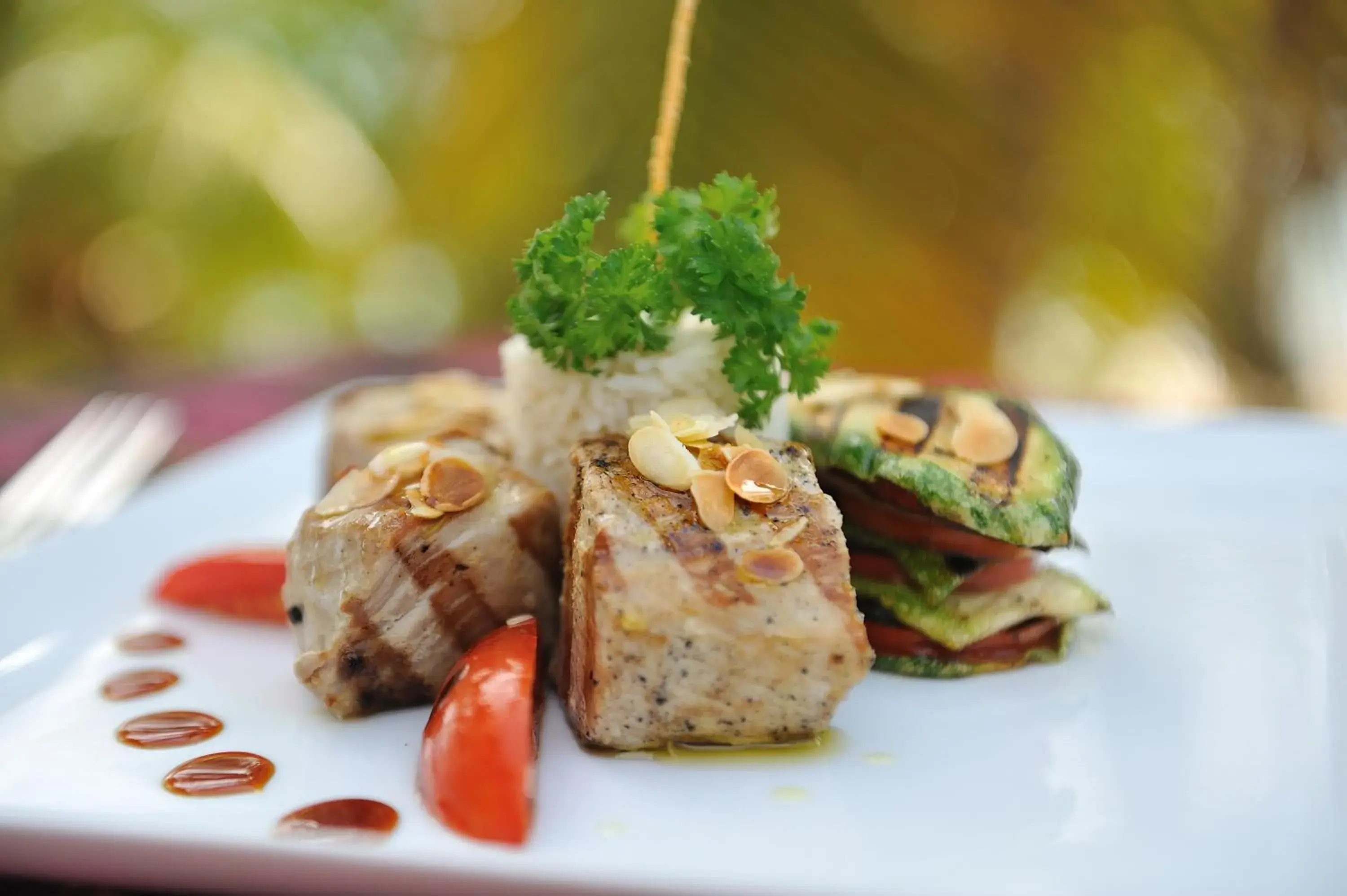 Food in Royal Beach Hôtel Food in Royal Beach Hôtel