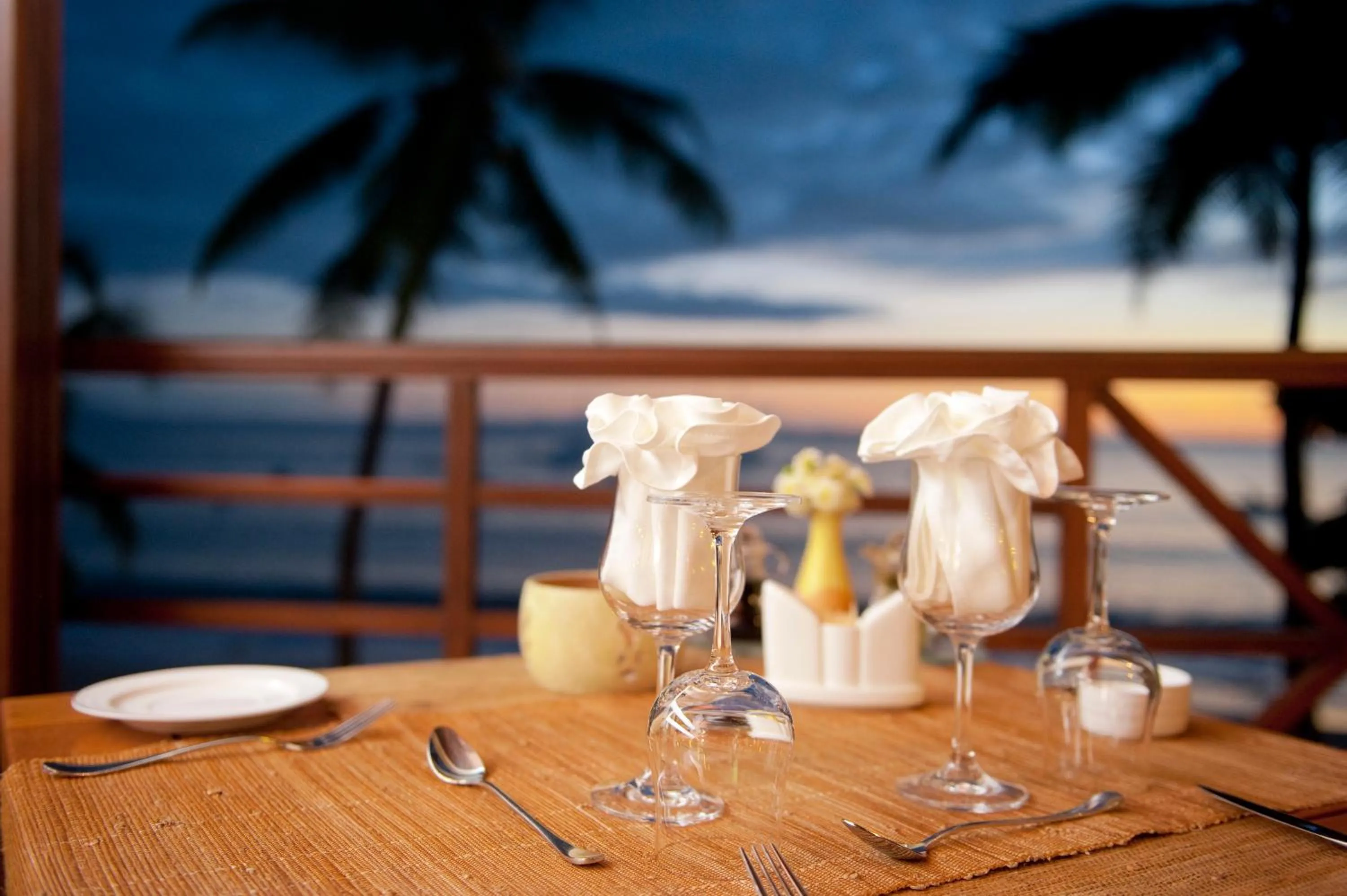 Restaurant/places to eat in Royal Beach Hôtel