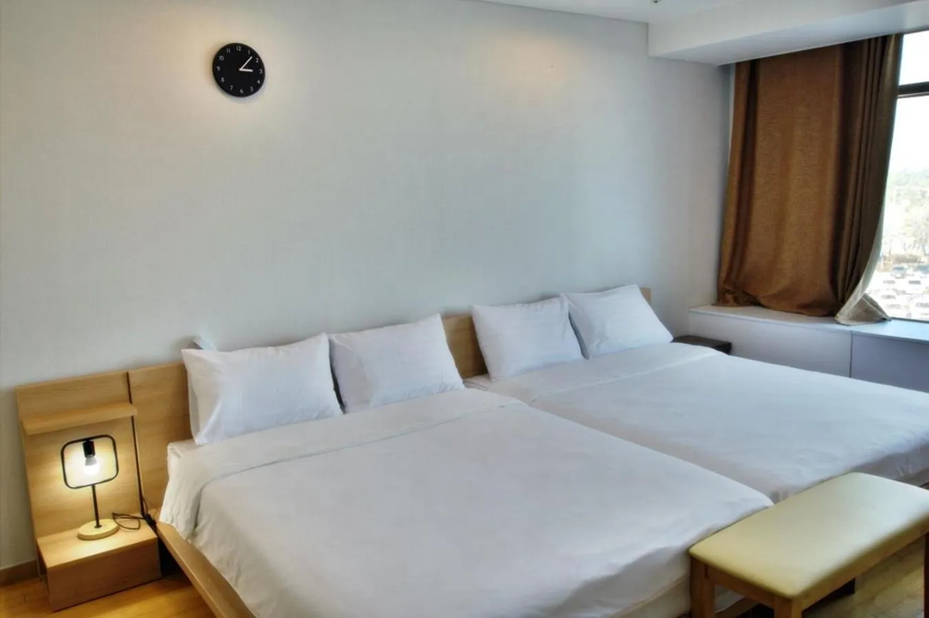Bed in Incheon Airport Guesthouse
