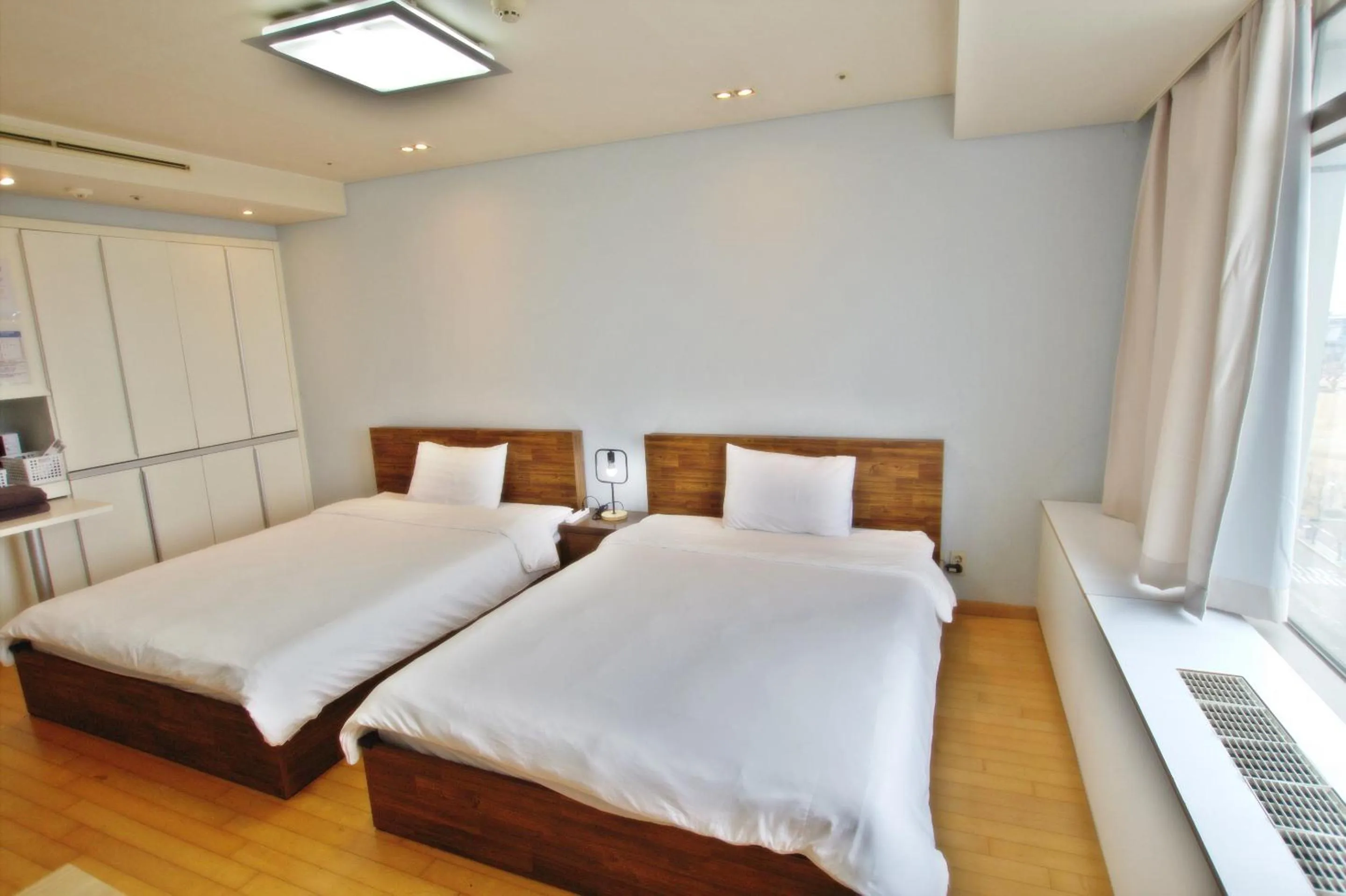 Bed in Incheon Airport Guesthouse