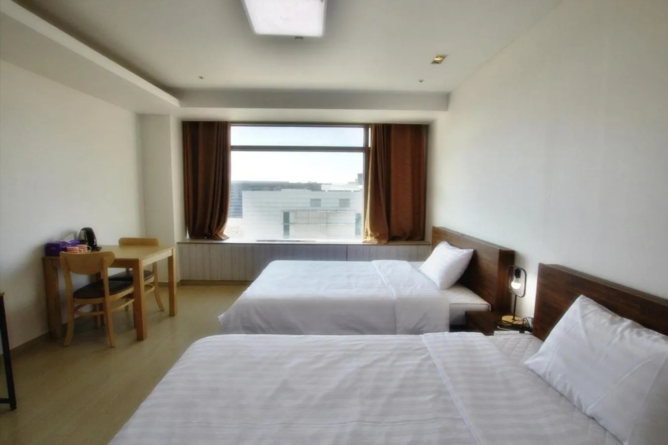 Bed in Incheon Airport Guesthouse
