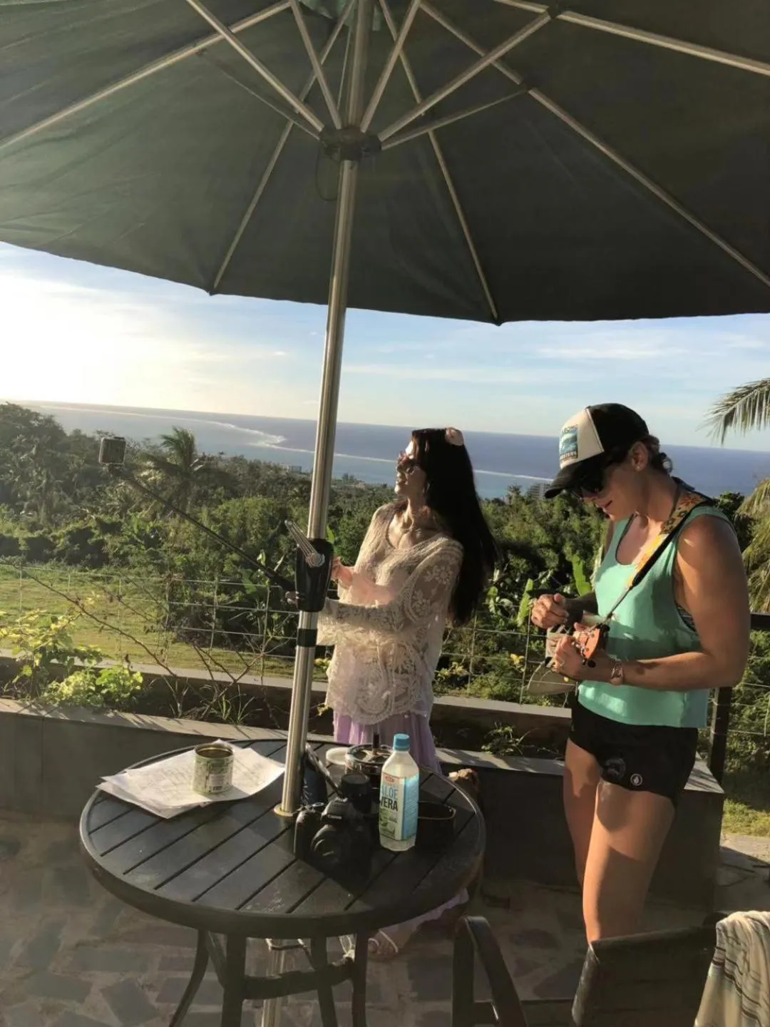 People in Saipan Skyline Designers Hotel