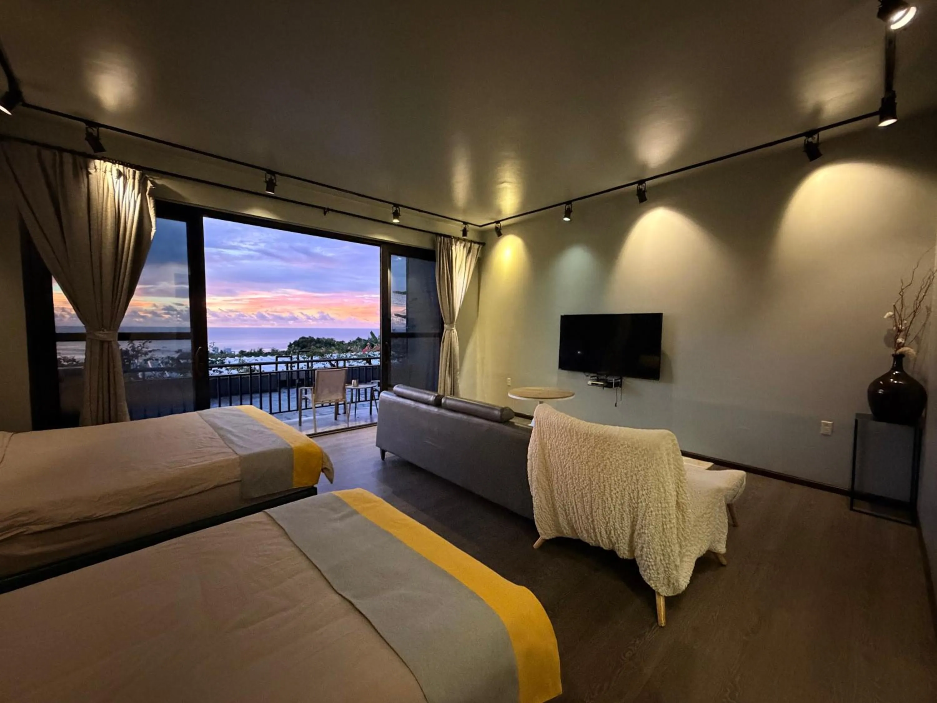 Bed in Saipan Skyline Designers Hotel