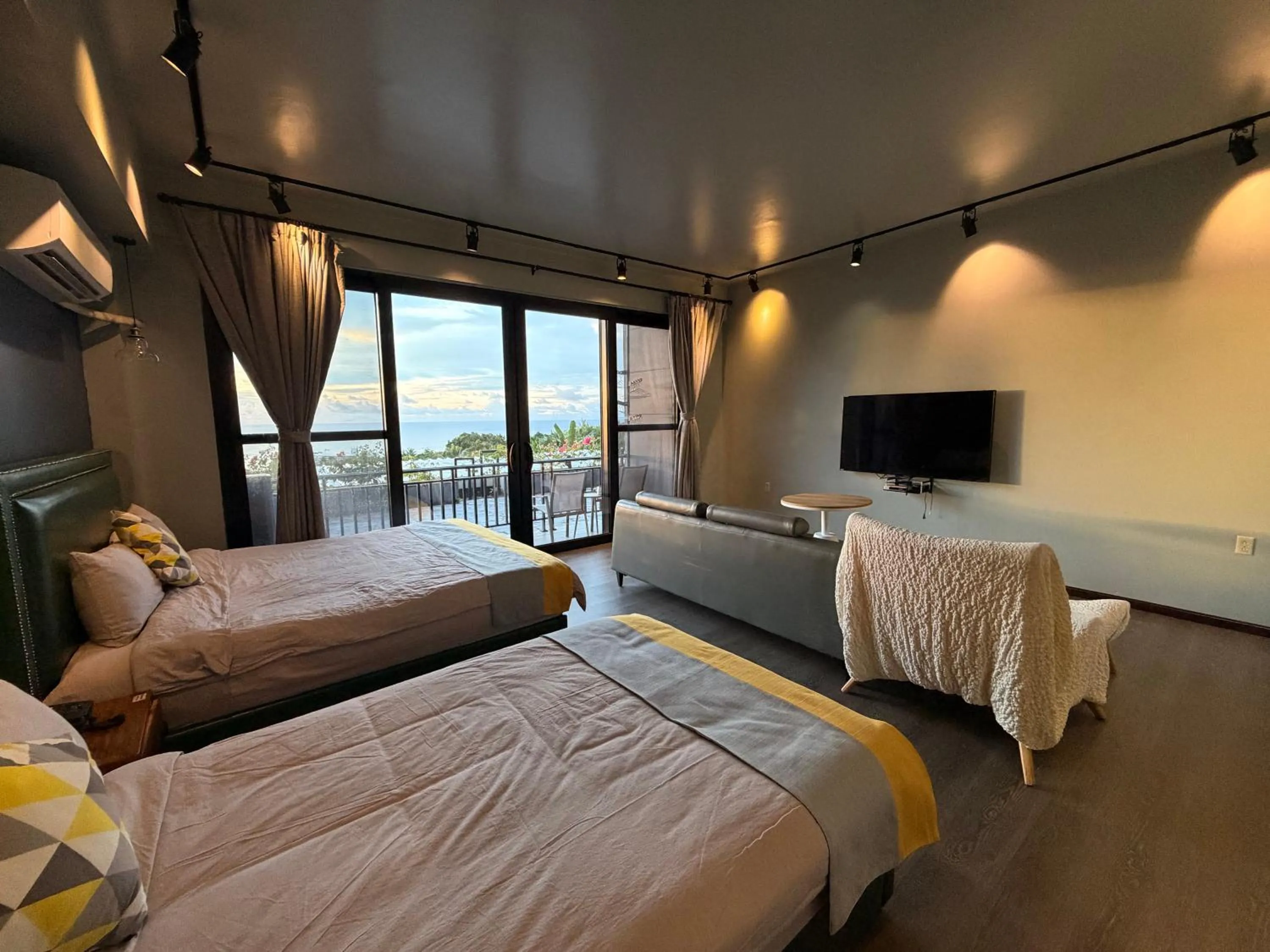 Bed in Saipan Skyline Designers Hotel