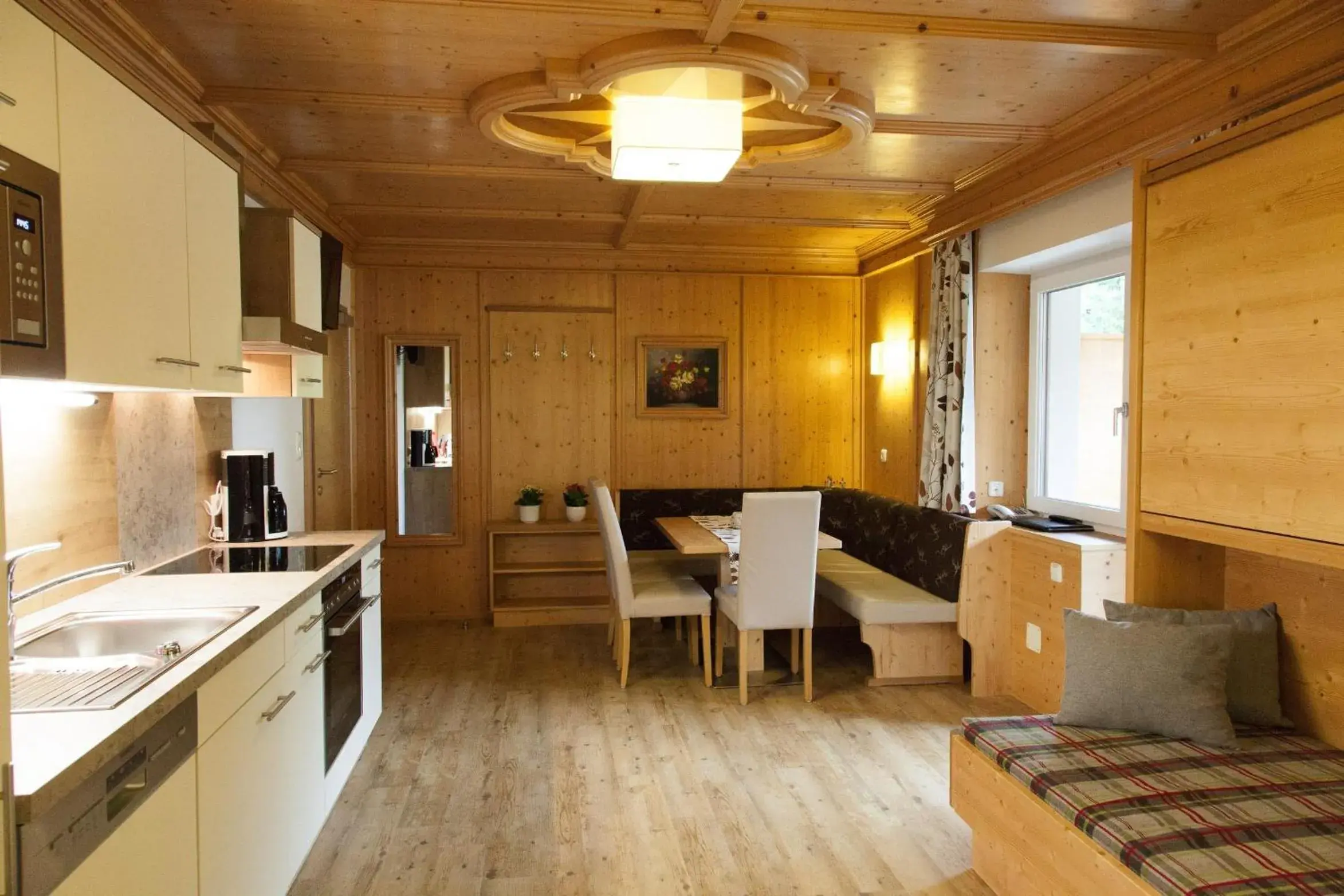 Two-Bedroom Apartment with Balcony and Terrace in Hotel Ennskraxblick Two-Bedroom Apartment with Balcony and Terrace in Hotel Ennskraxblick