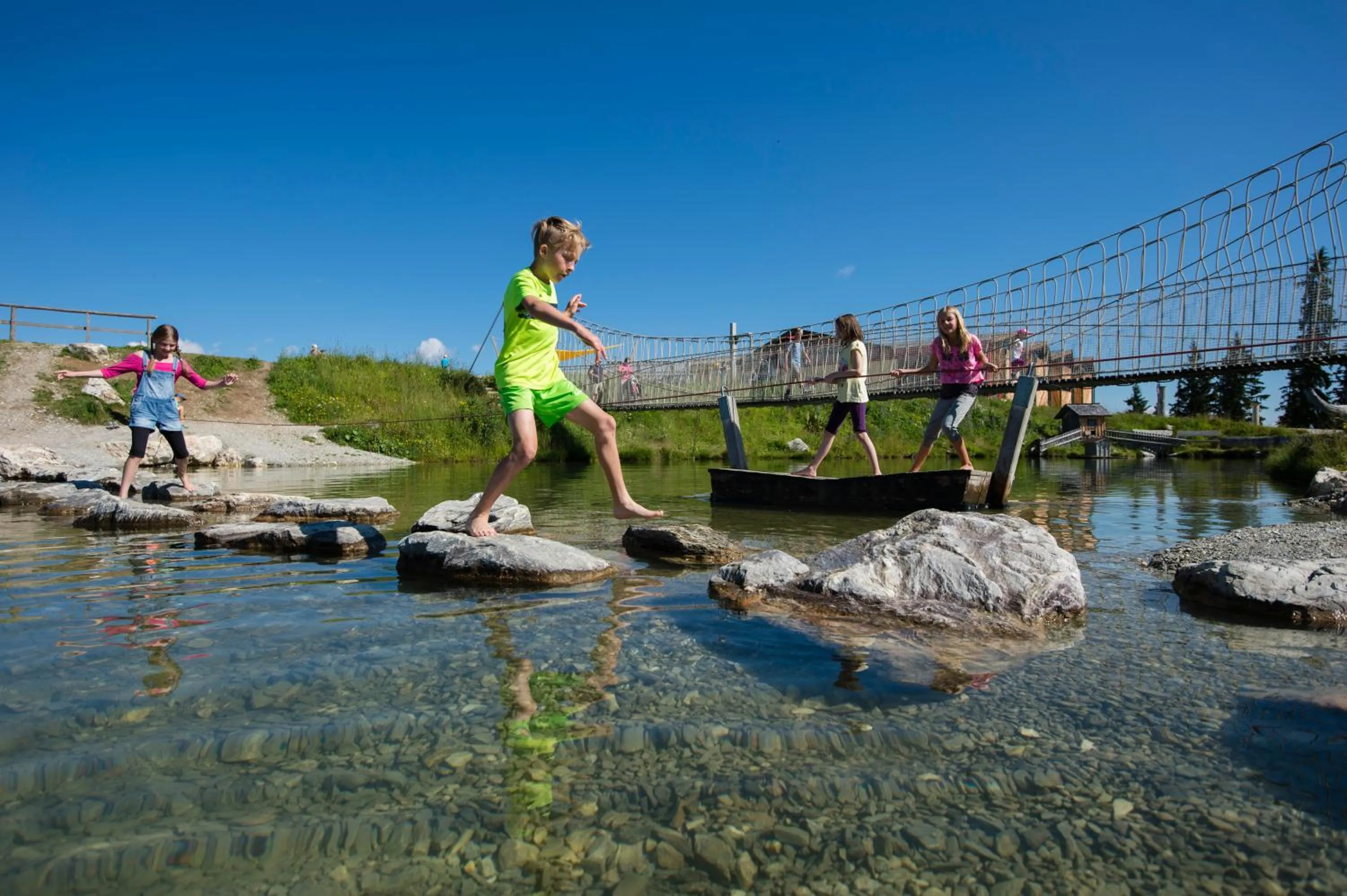 Children play ground in Hotel Ennskraxblick