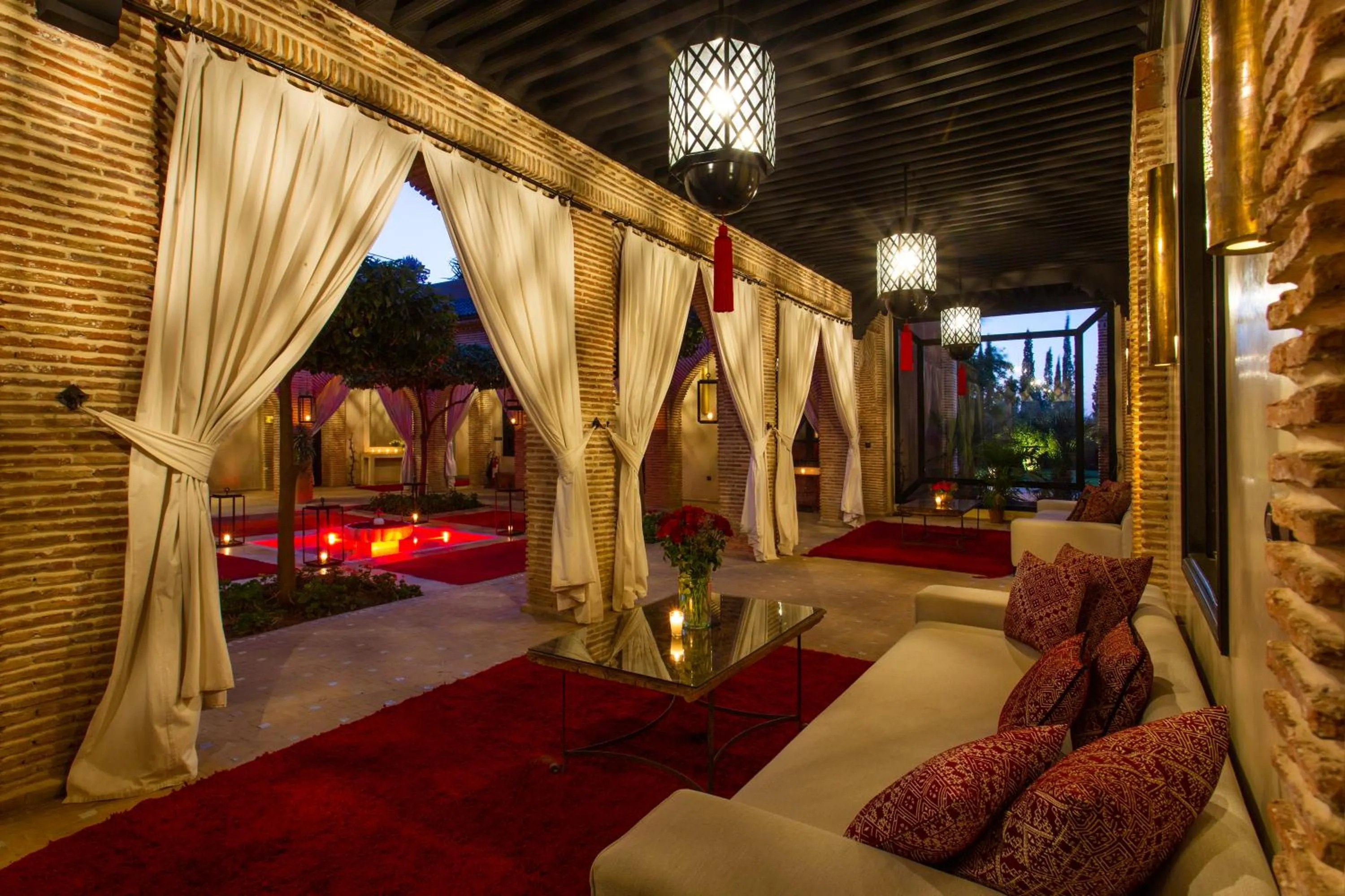 Patio in Riad Jawad & Spa