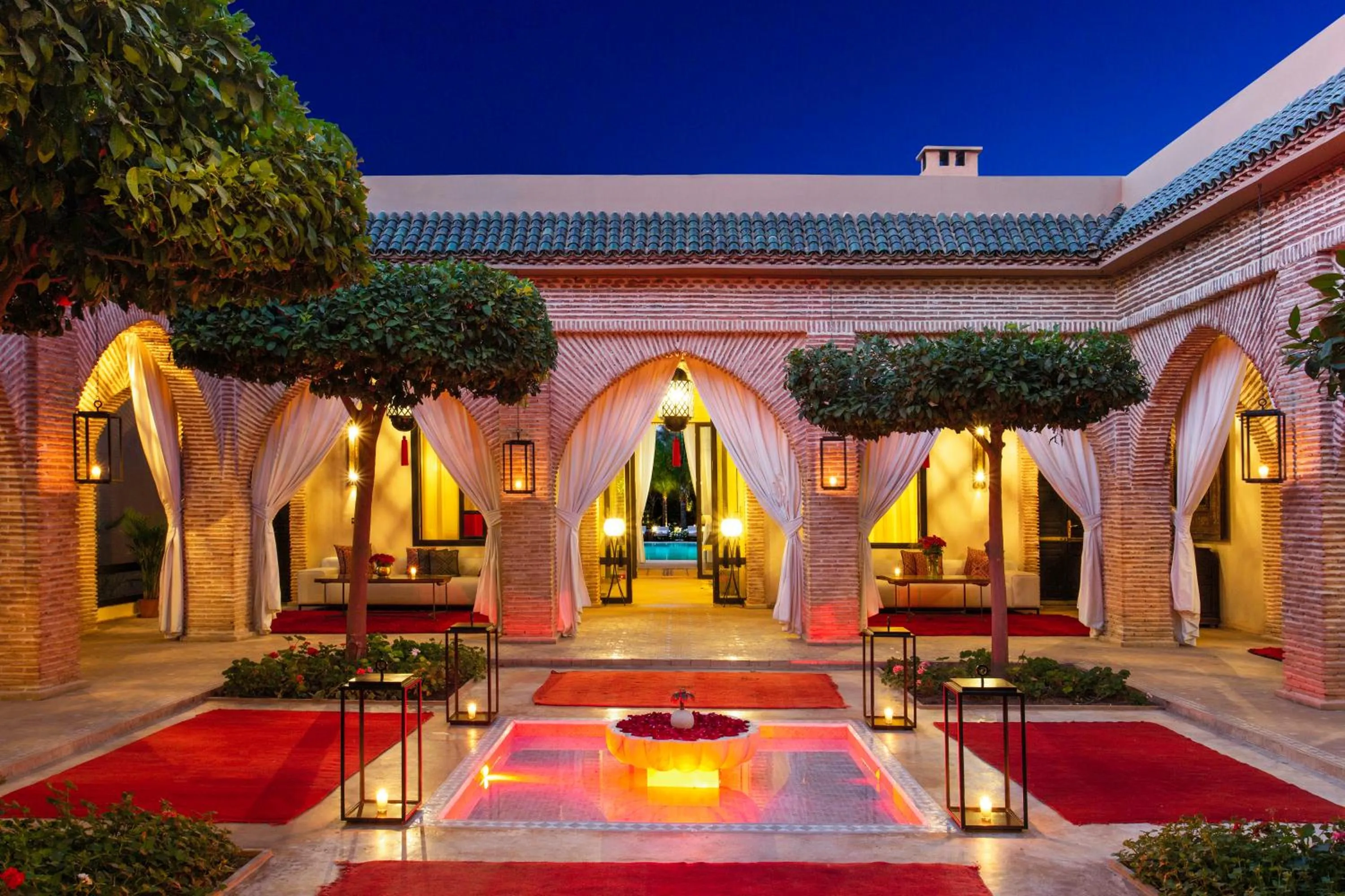 Patio in Riad Jawad & Spa