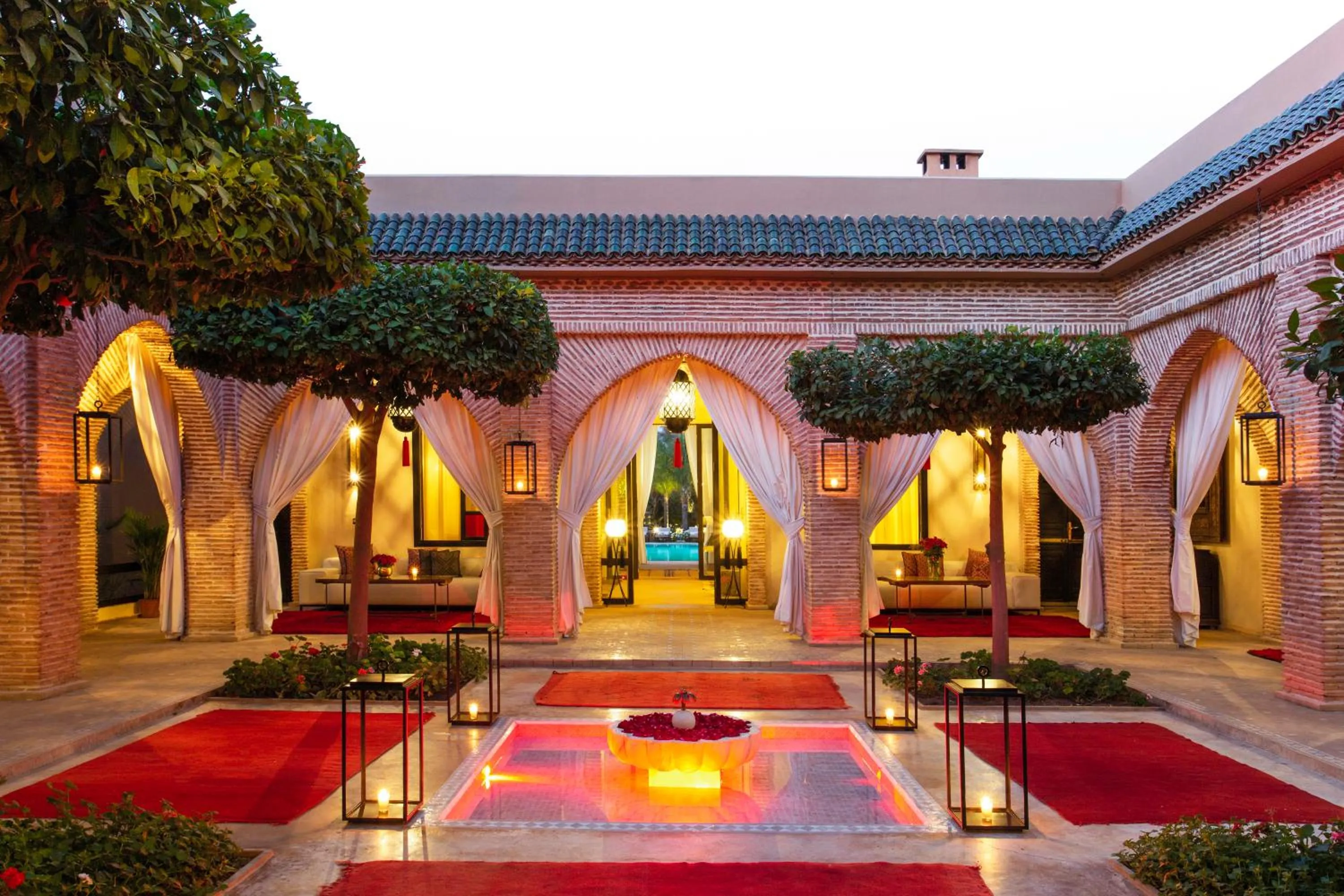 Patio in Riad Jawad & Spa