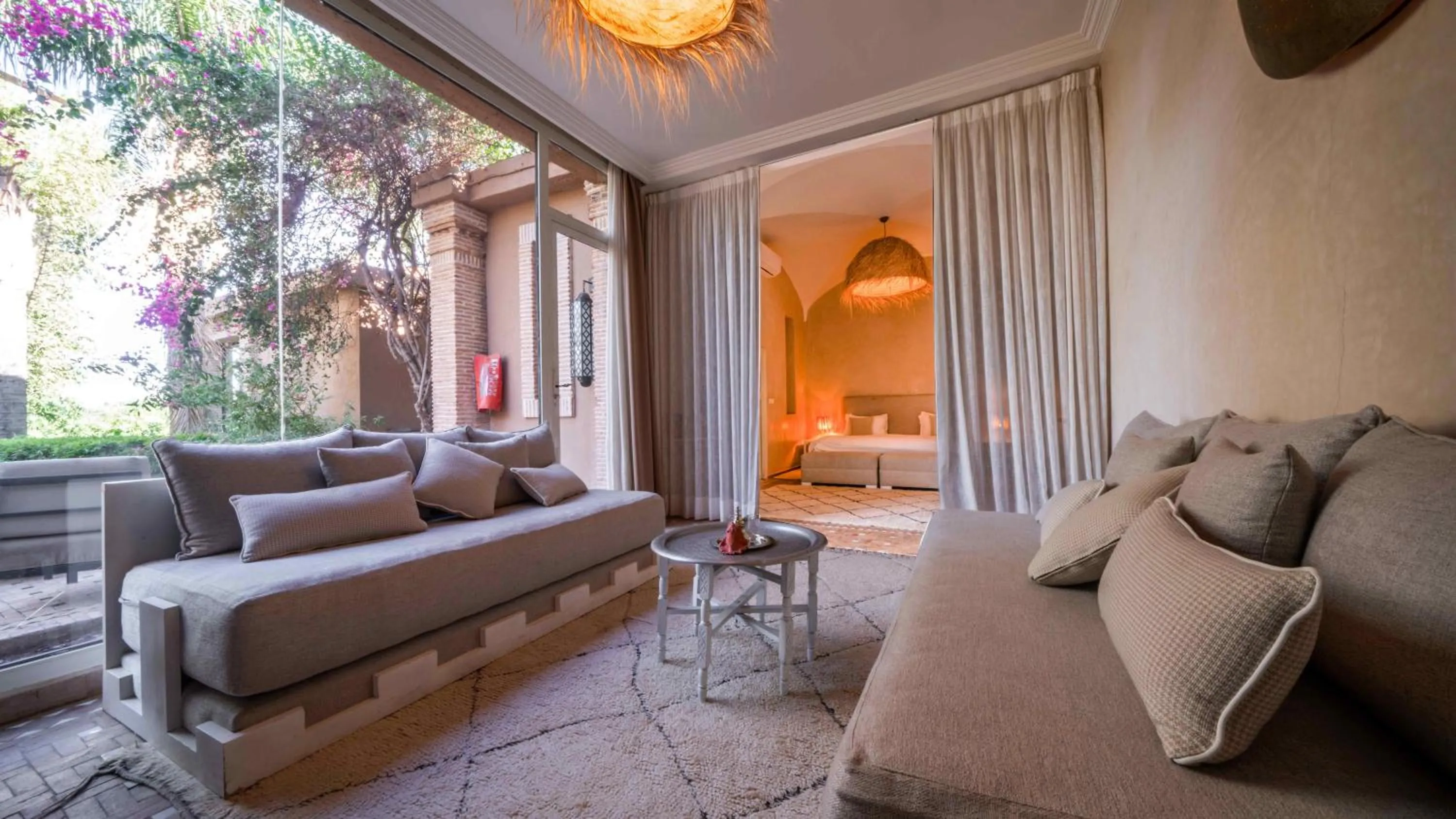 Living room in Riad Jawad & Spa