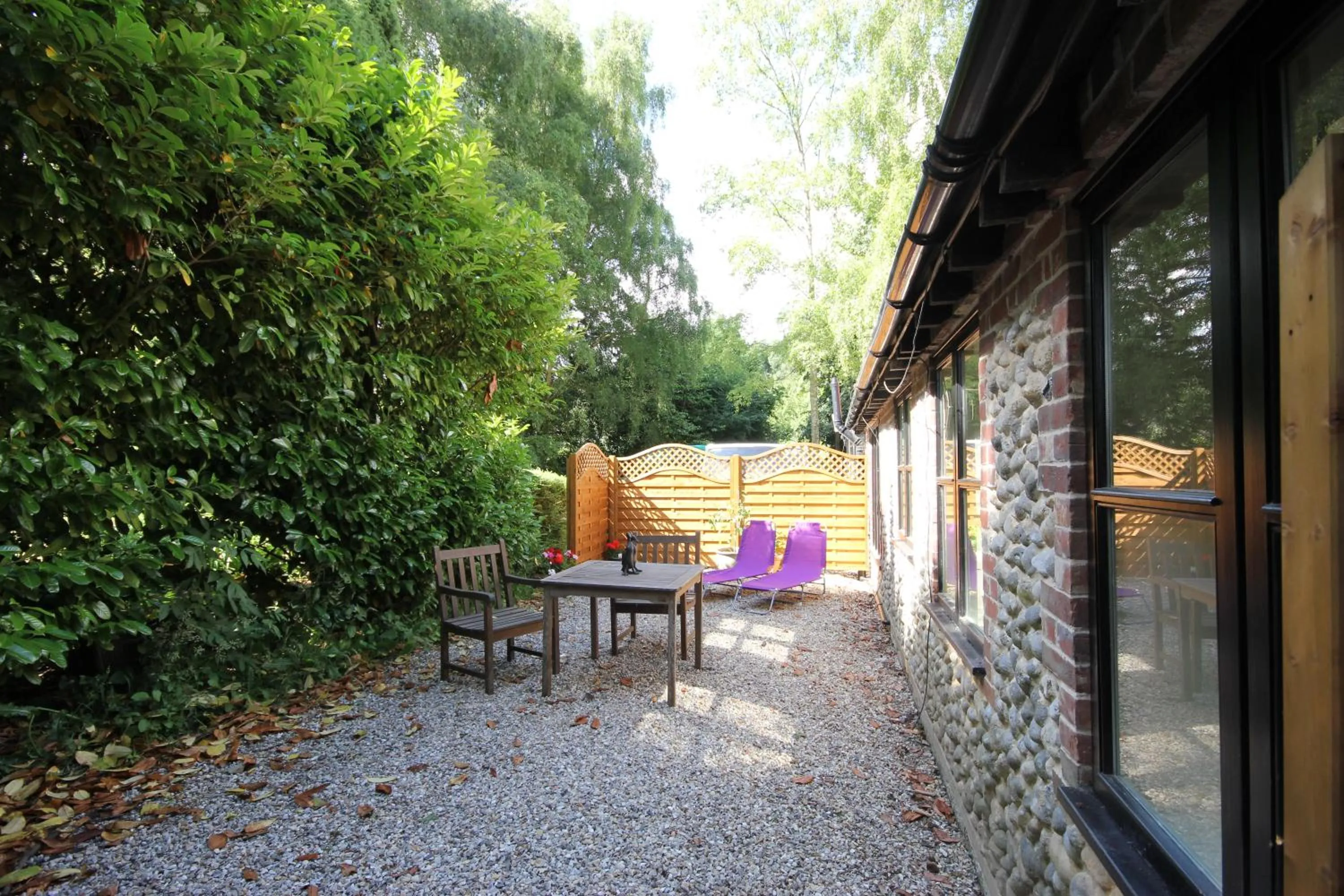 Patio in Felbrigg Lodge Bed And Breakfast
