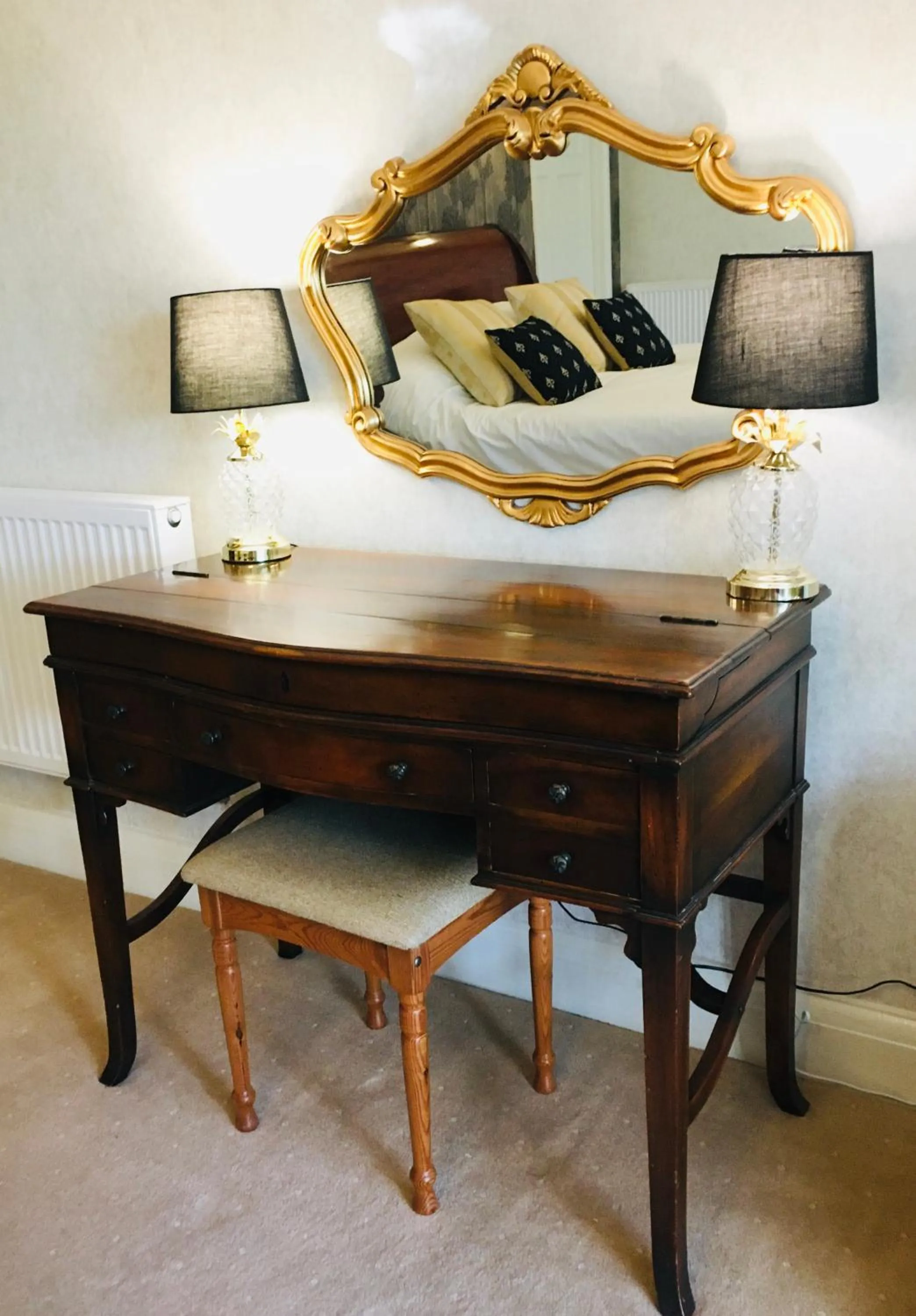 Bed in Felbrigg Lodge Bed And Breakfast