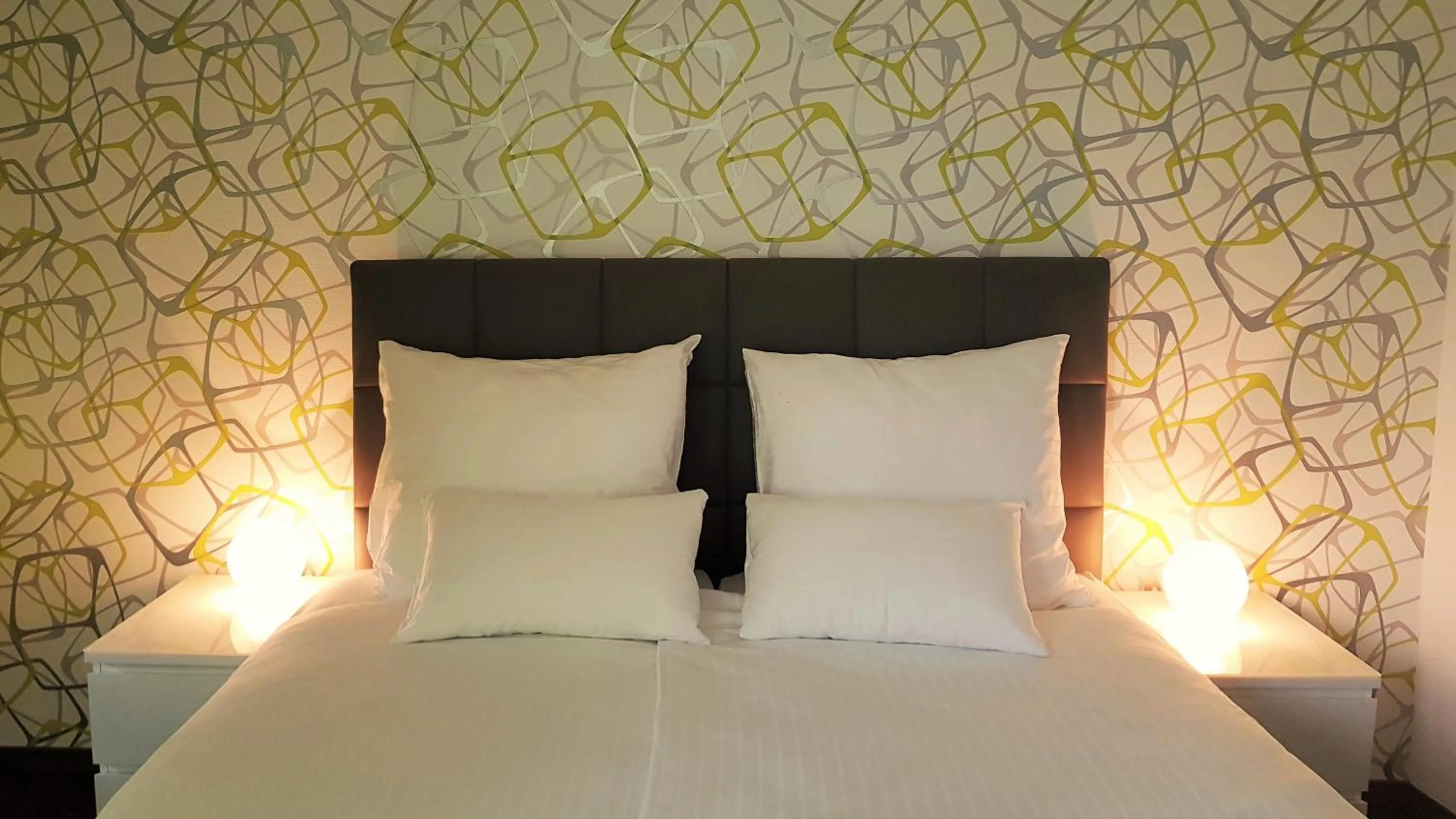 Bed in Hotel Schützen