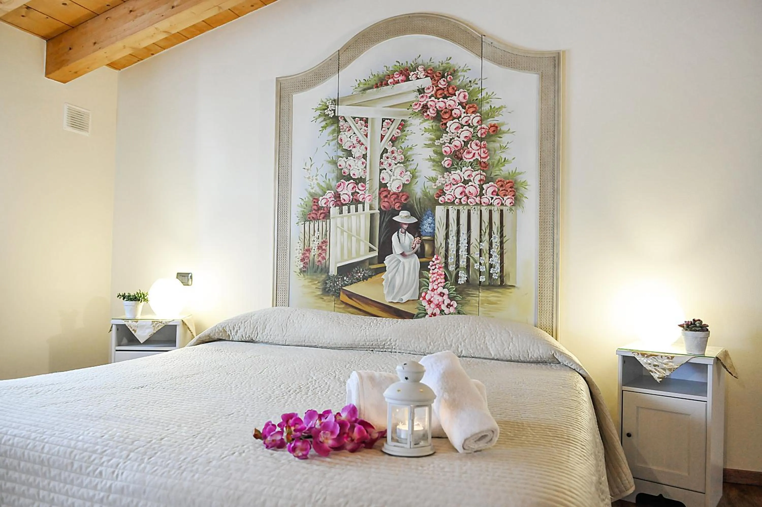 Bedroom, Bed in Residence Cà di Capri