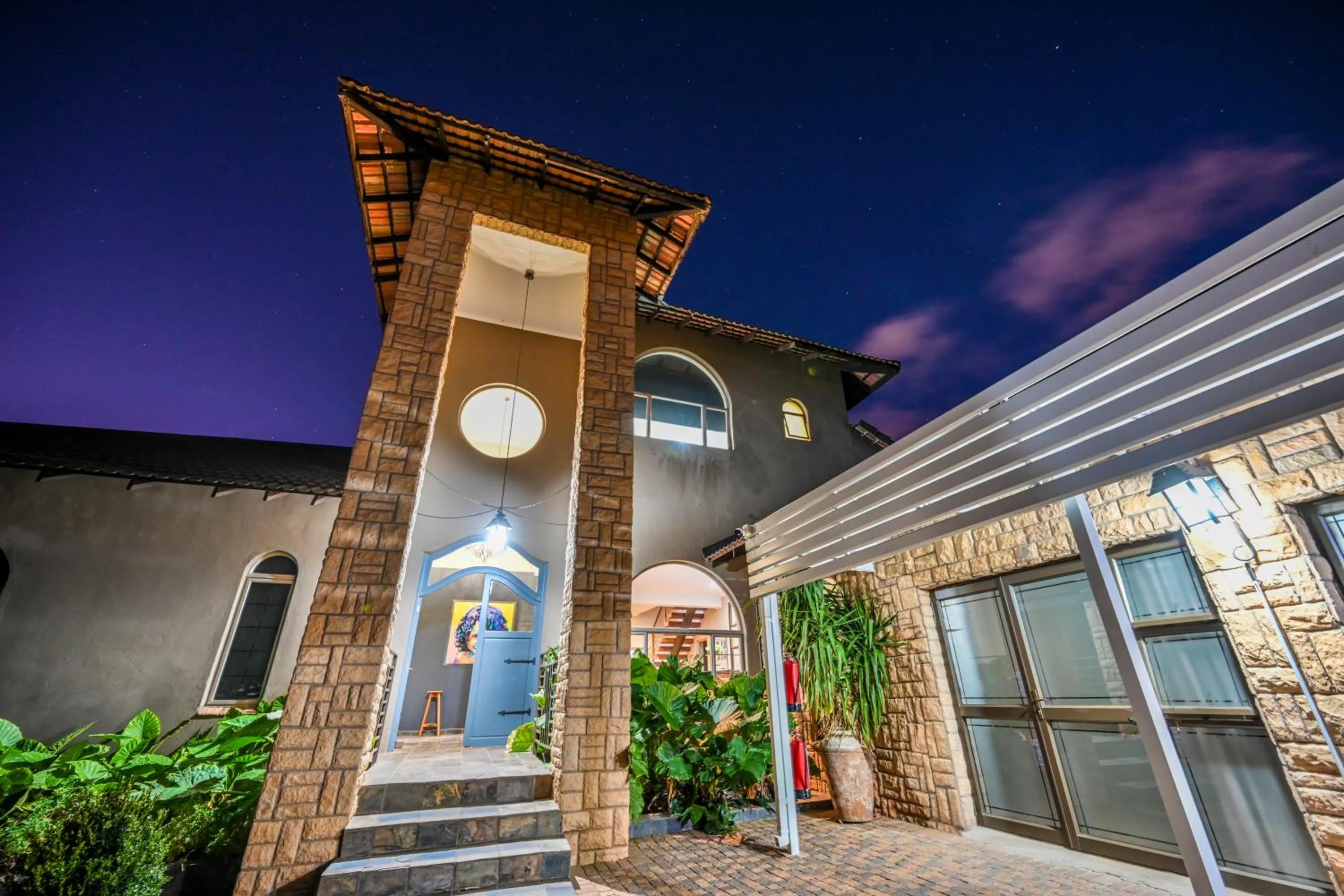 Property building in Blue Rain Guest House