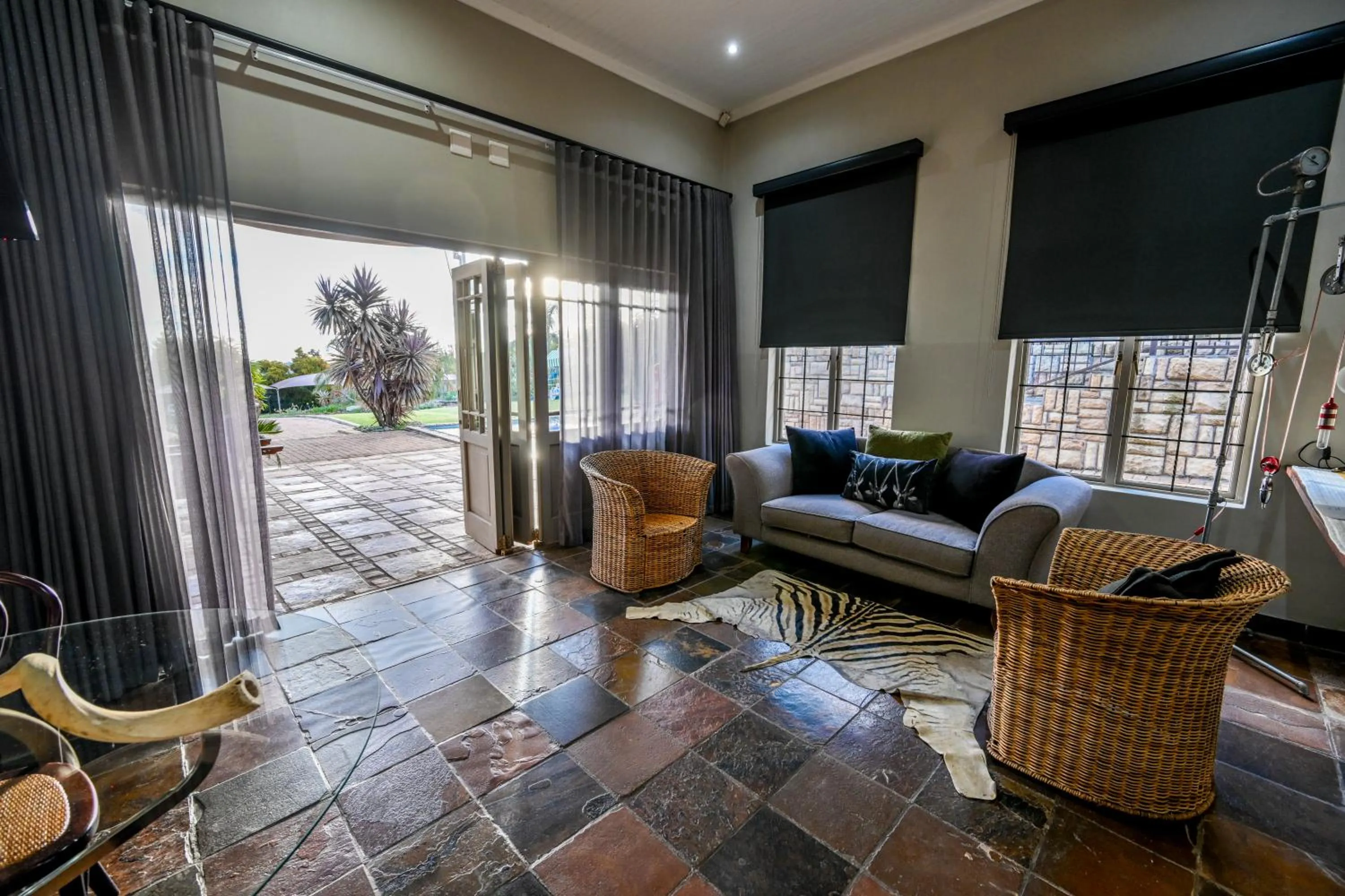 Seating area in Blue Rain Guest House