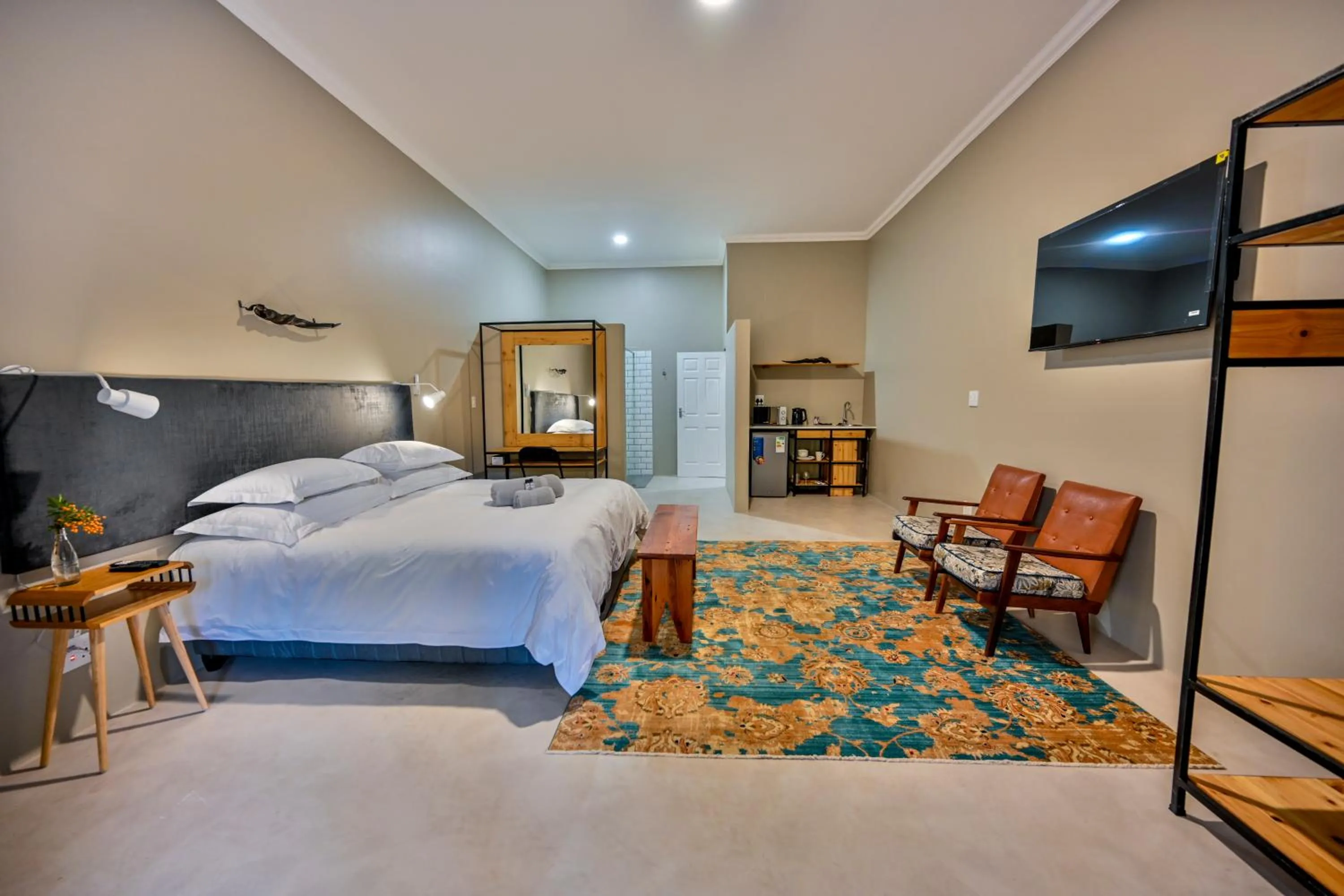 Photo of the whole room, Bed in Blue Rain Guest House