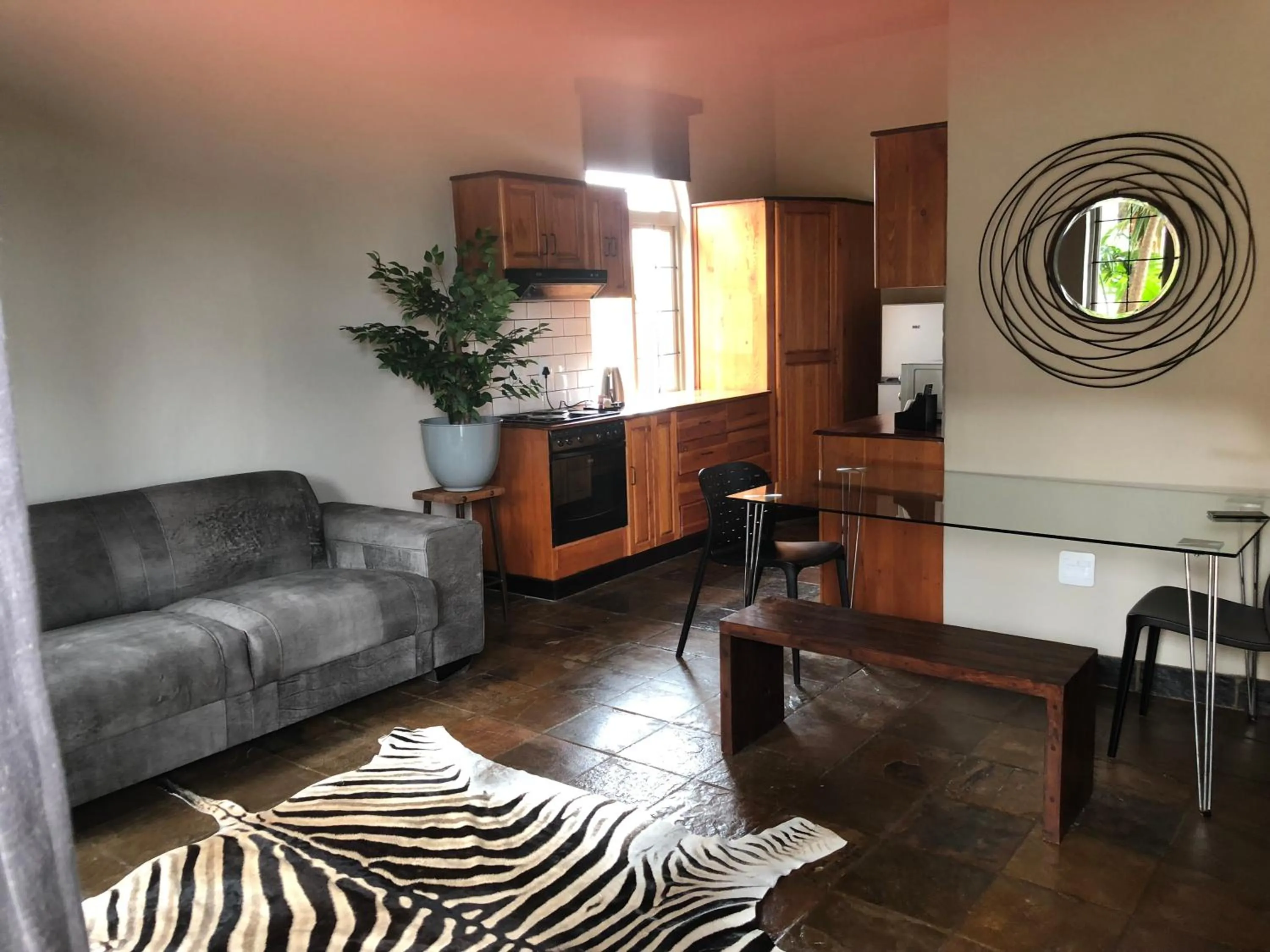 Decorative detail in Blue Rain Guest House