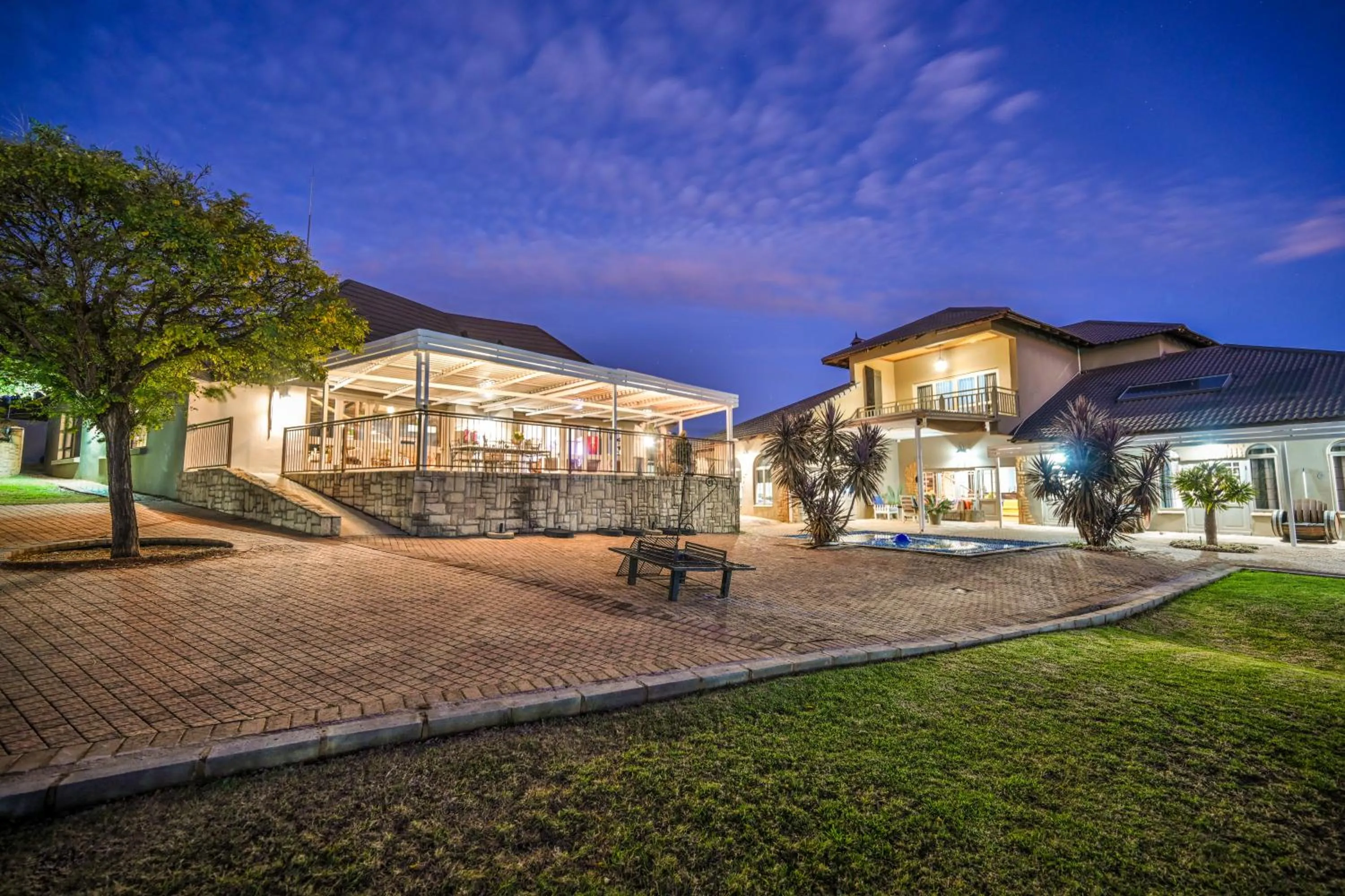 Property building in Blue Rain Guest House