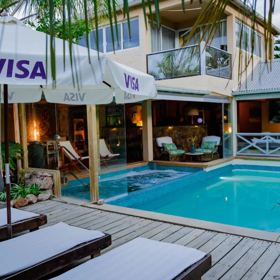 Pool view in Aloe Village Aparthotel & Spa