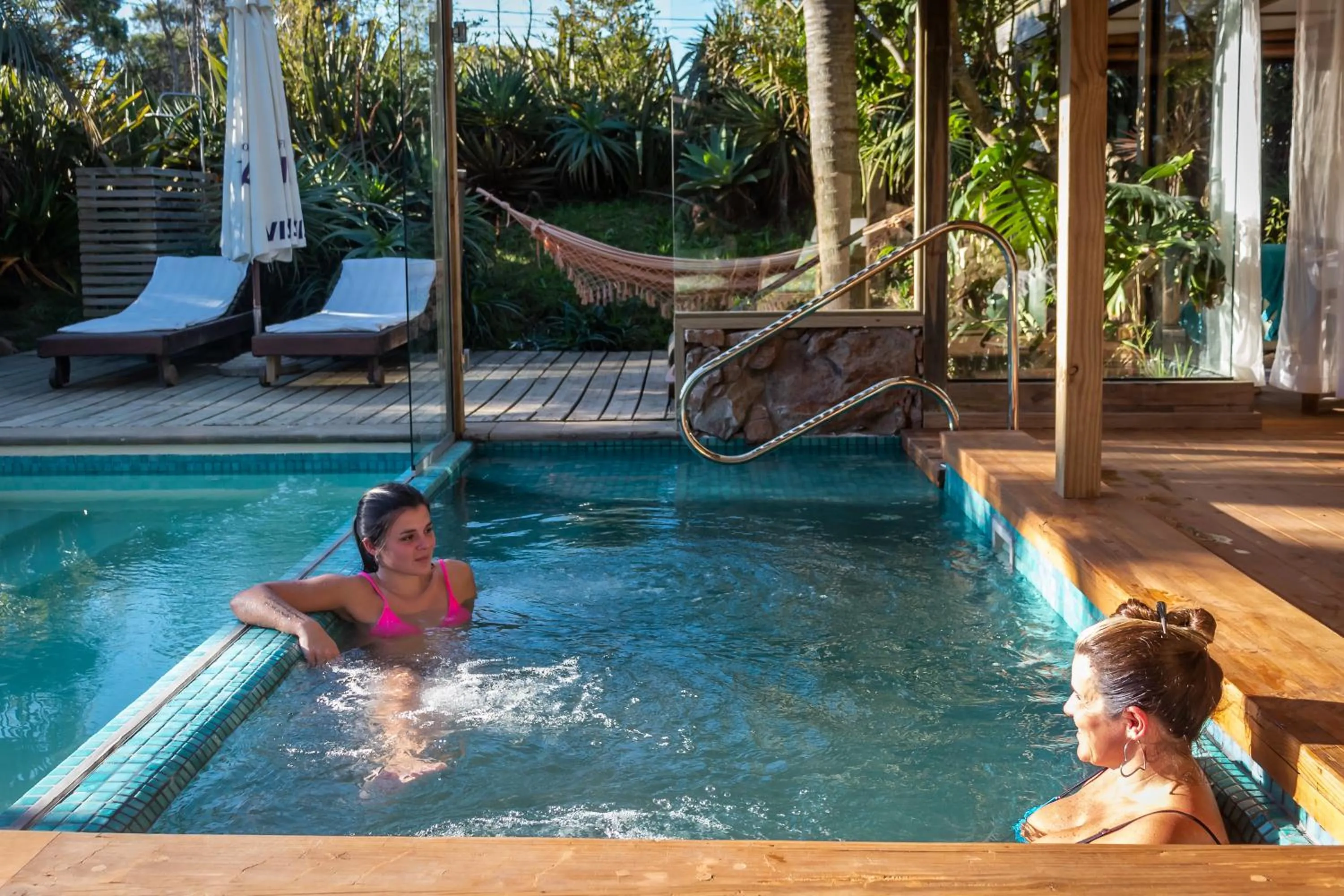 People in Aloe Village Aparthotel & Spa