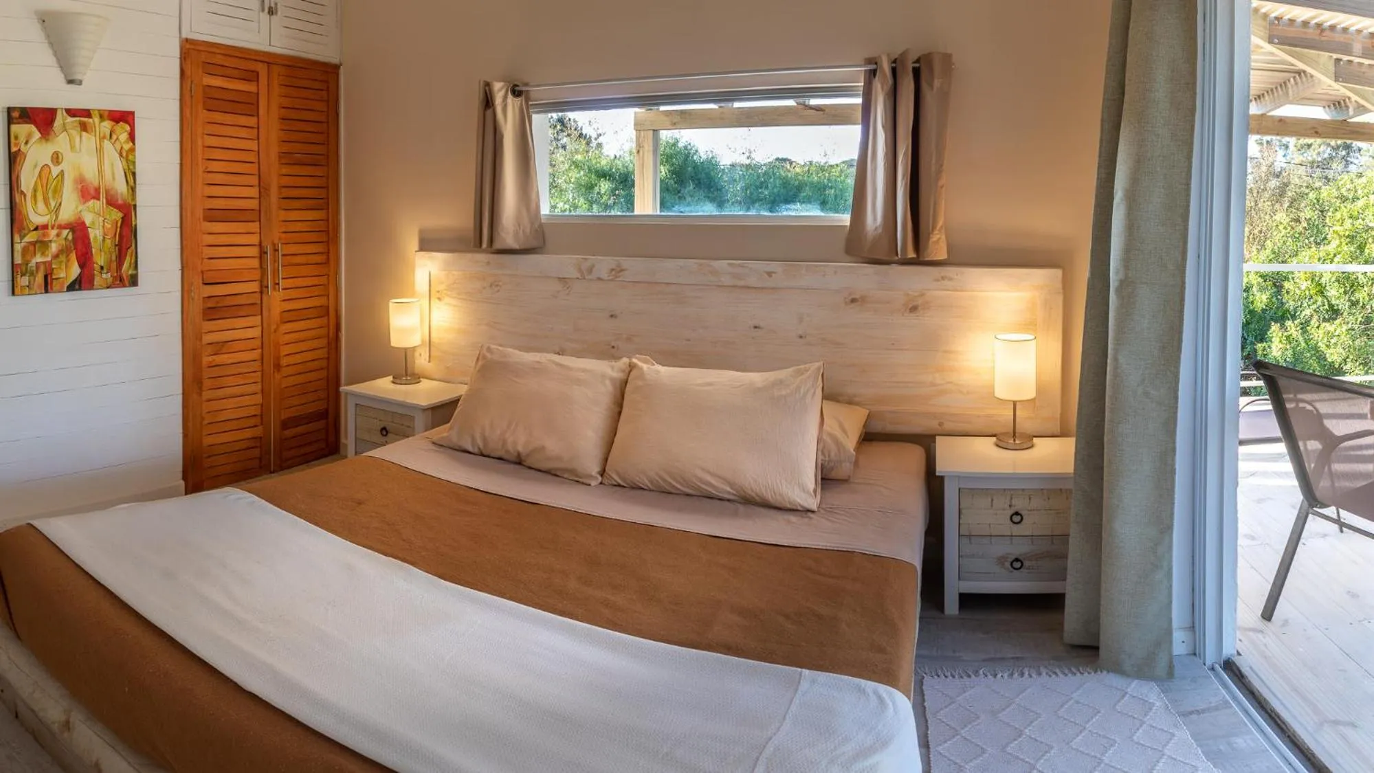 Bedroom, Bed in Aloe Village Aparthotel & Spa