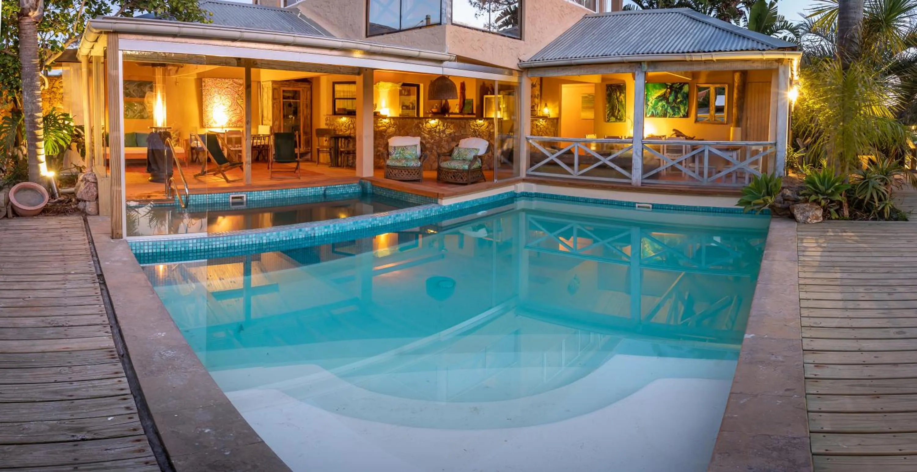 Patio in Aloe Village Aparthotel & Spa