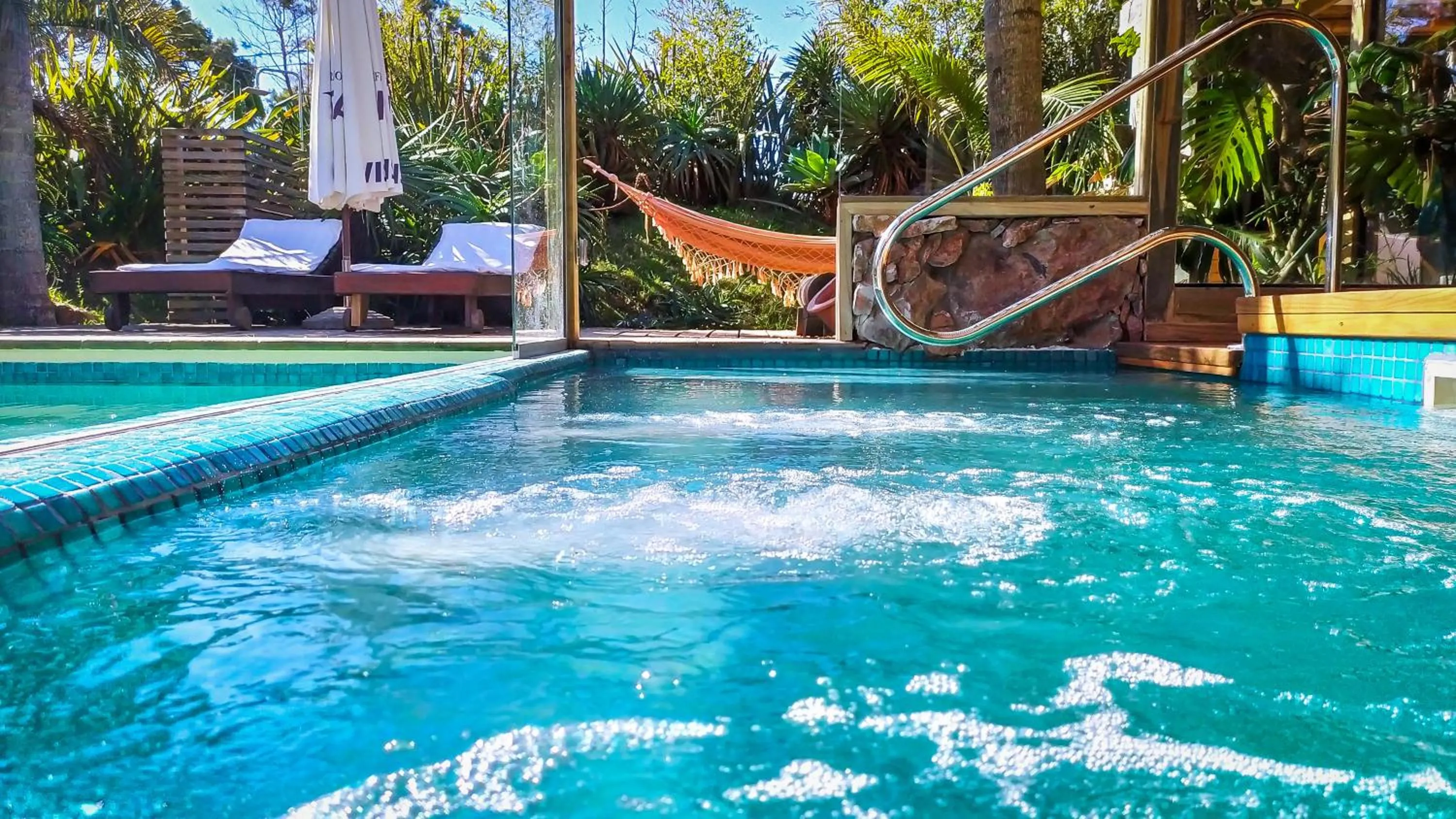 Hot Spring Bath in Aloe Village Aparthotel & Spa