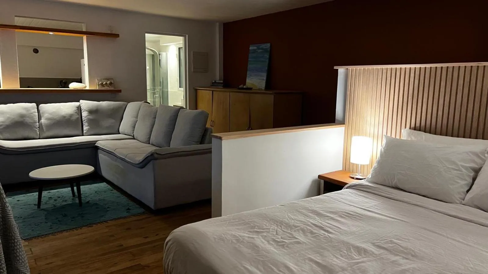 TV and multimedia, Bed in Aloe Village Aparthotel & Spa