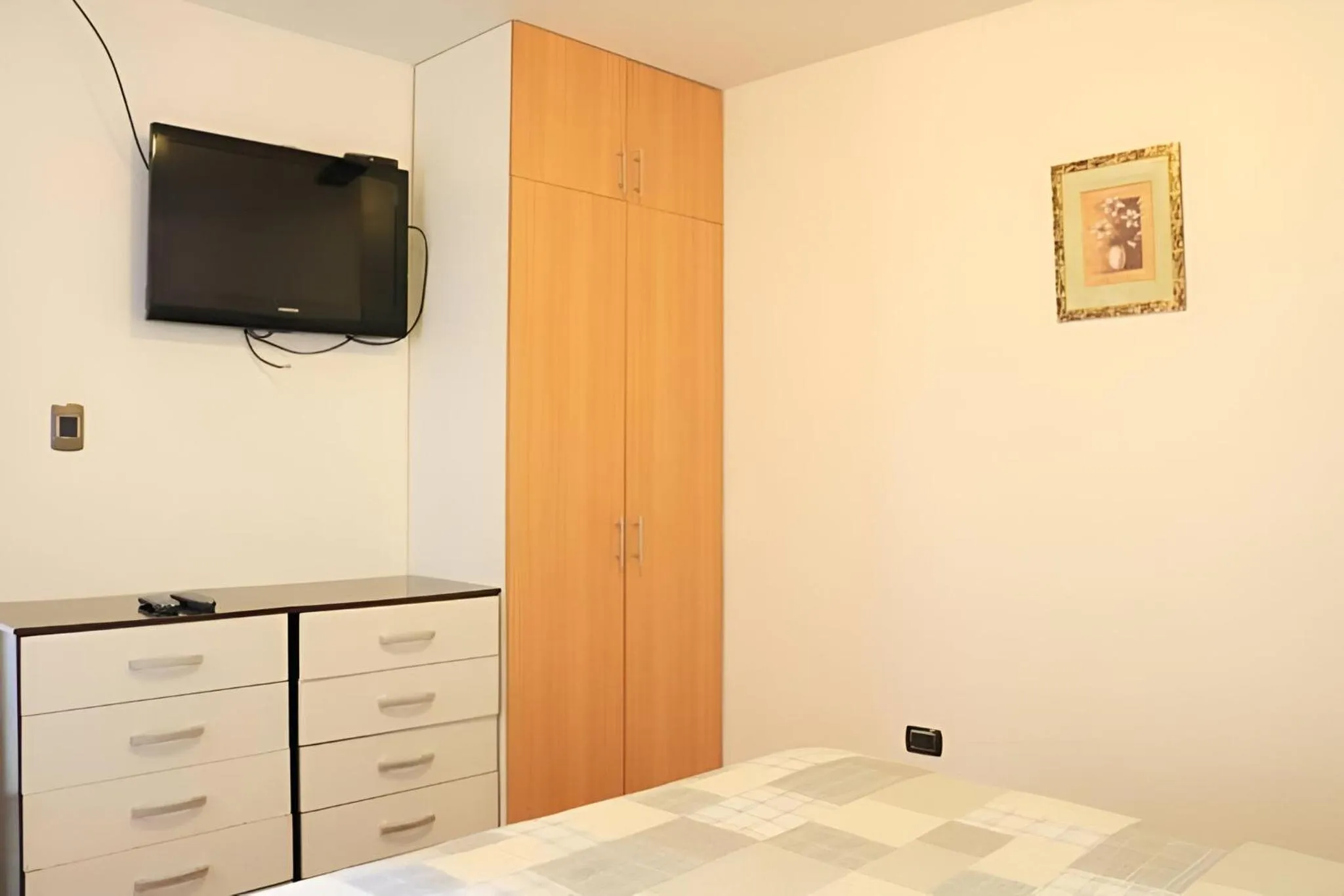 Bed in Hotel Mochiks