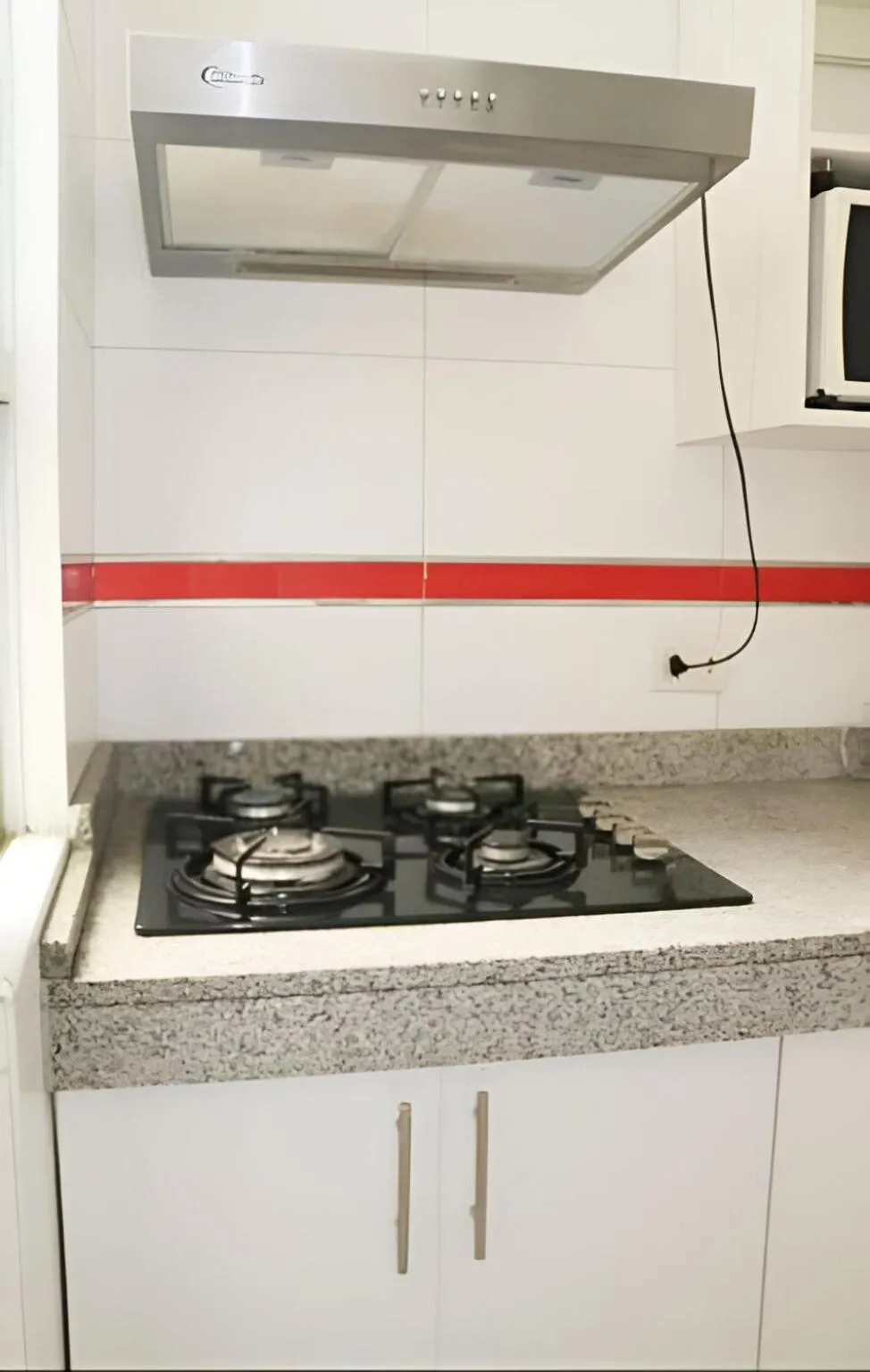 Kitchen or kitchenette in Hotel Mochiks