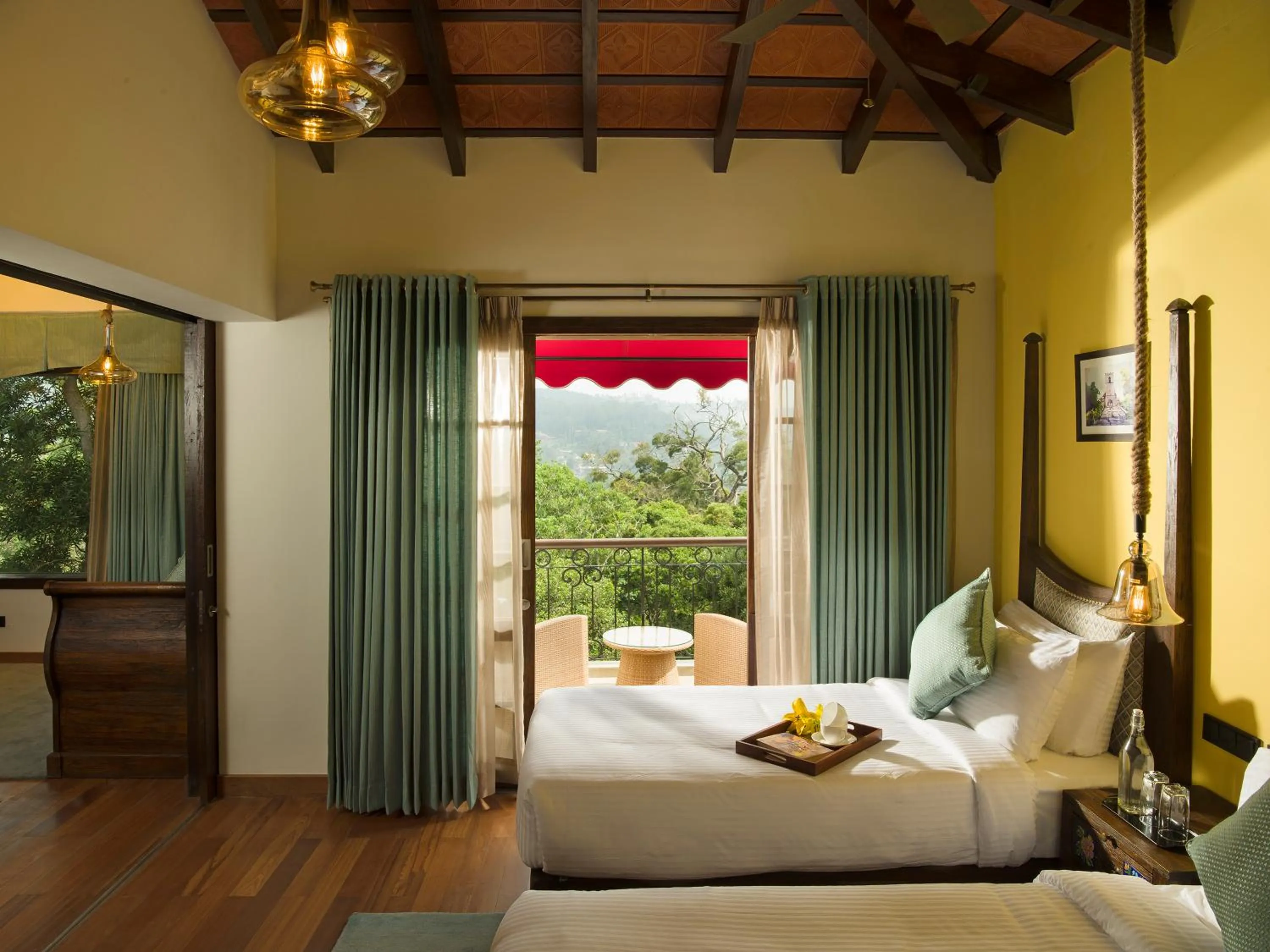 Photo of the whole room, Bed in The Tamara Kodai