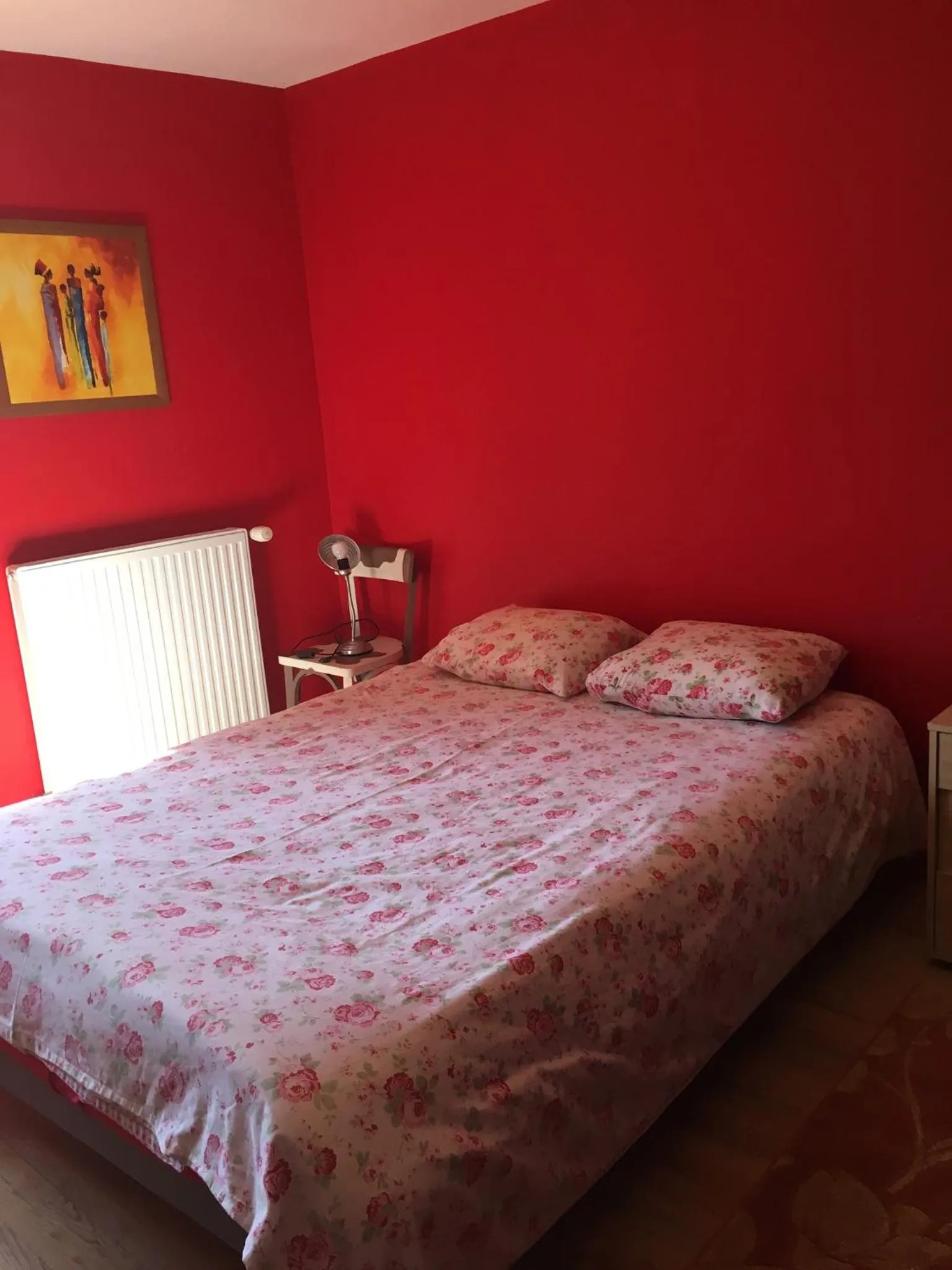 Bed in Chambres d'hôtes des Deux Lacs