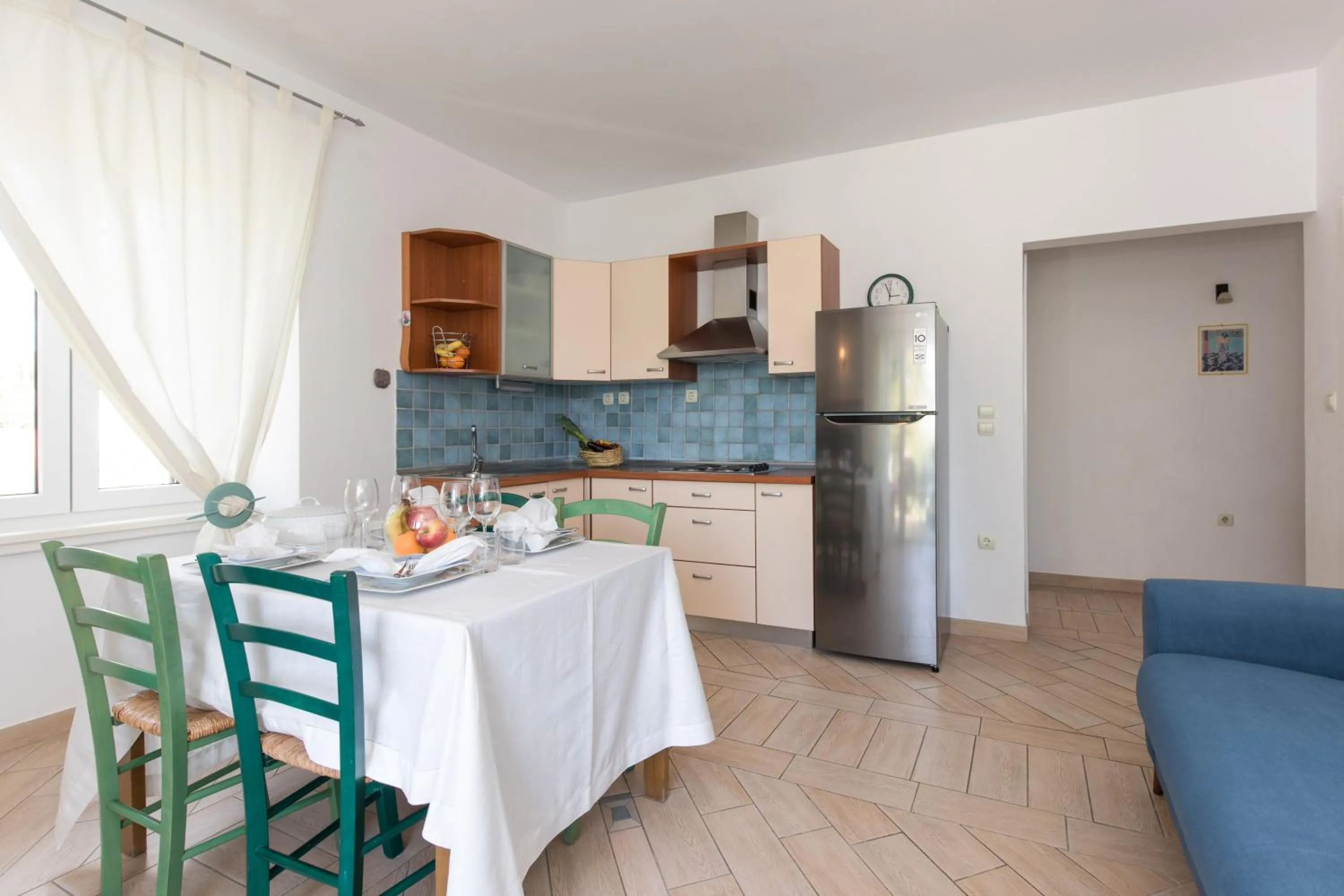 Kitchen or kitchenette in Apartments Ivona