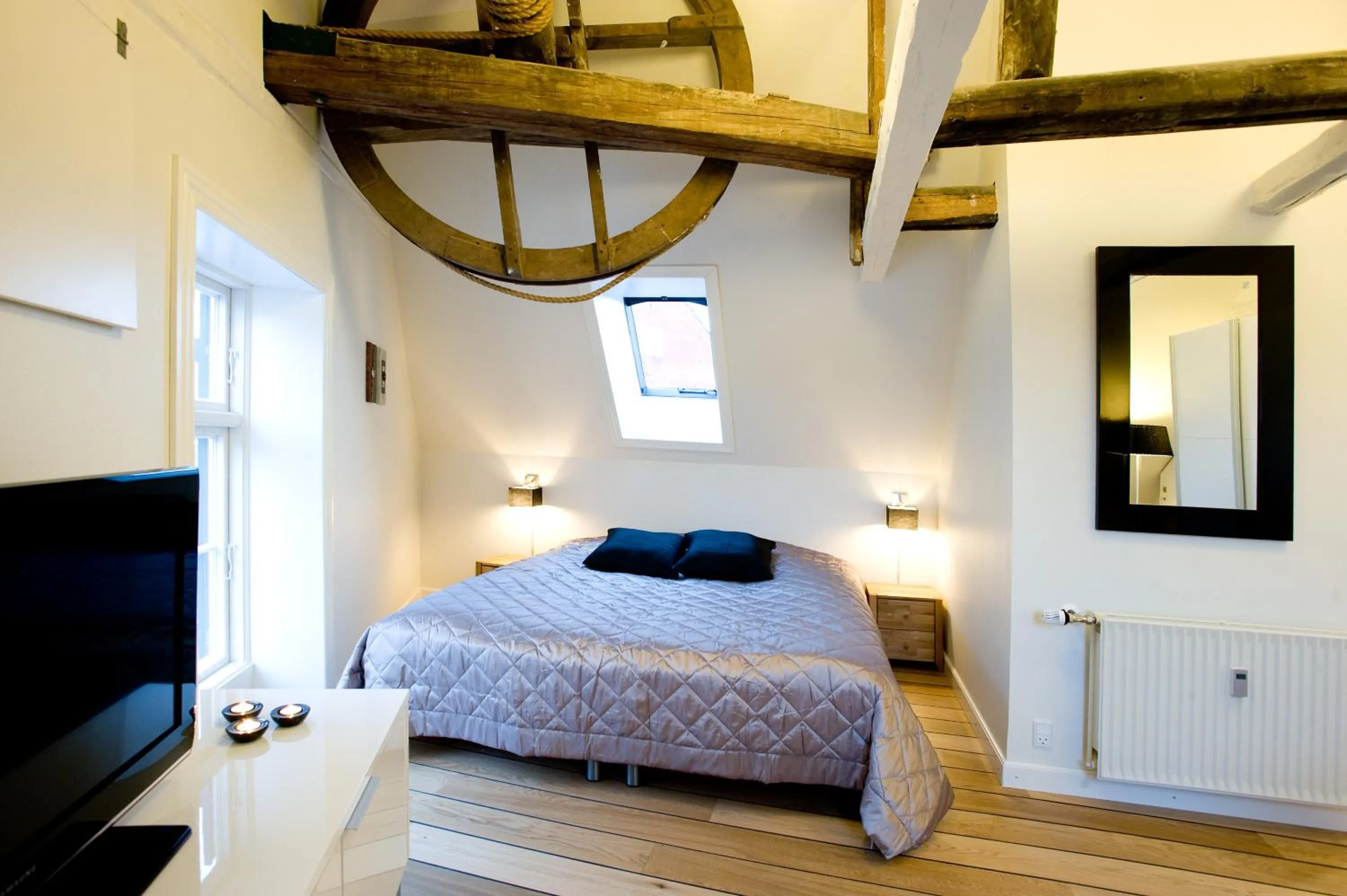 Photo of the whole room, Bed in Den Gamle Købmandsgaard Bed & Breakfast