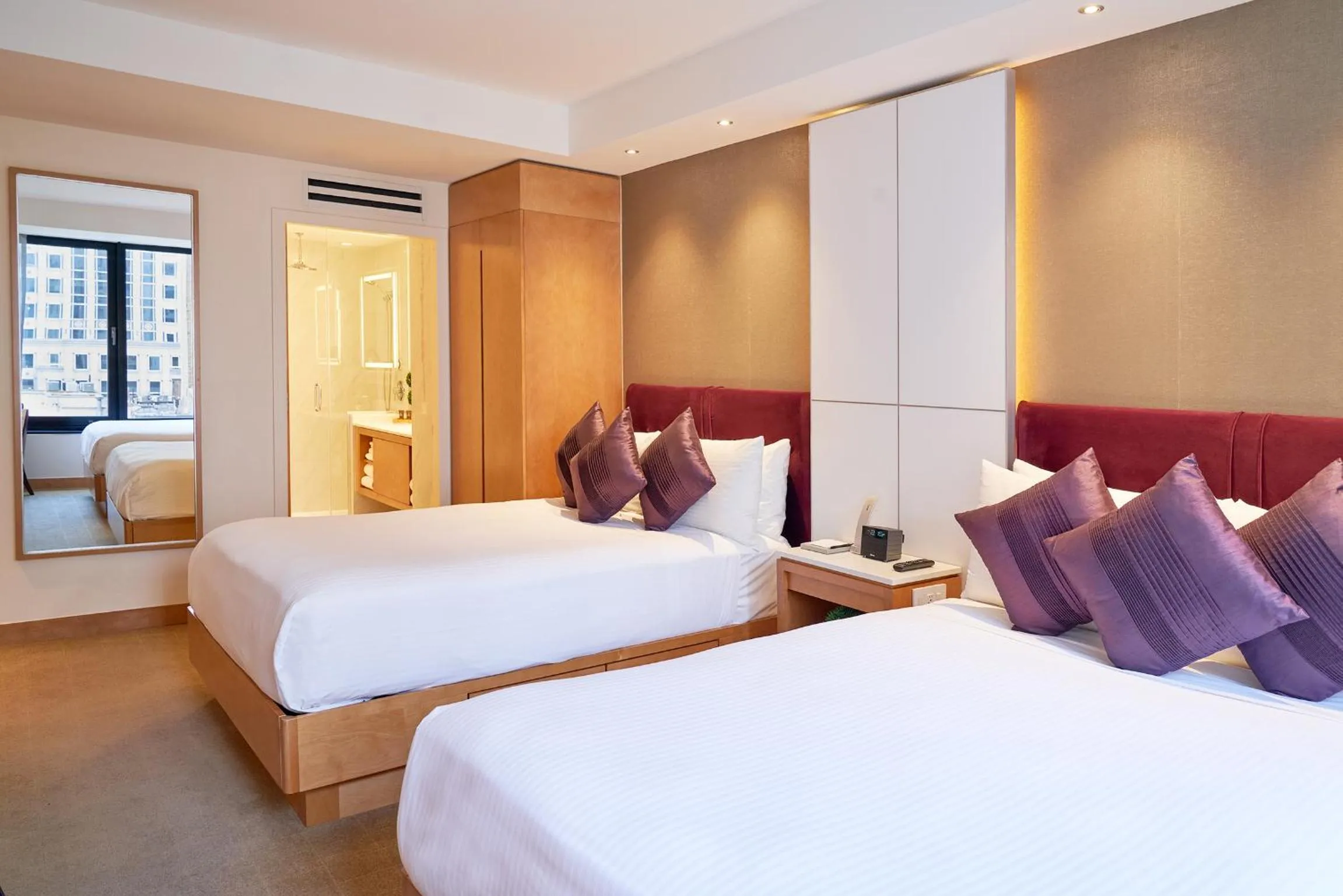 Bed in Concorde Hotel New York