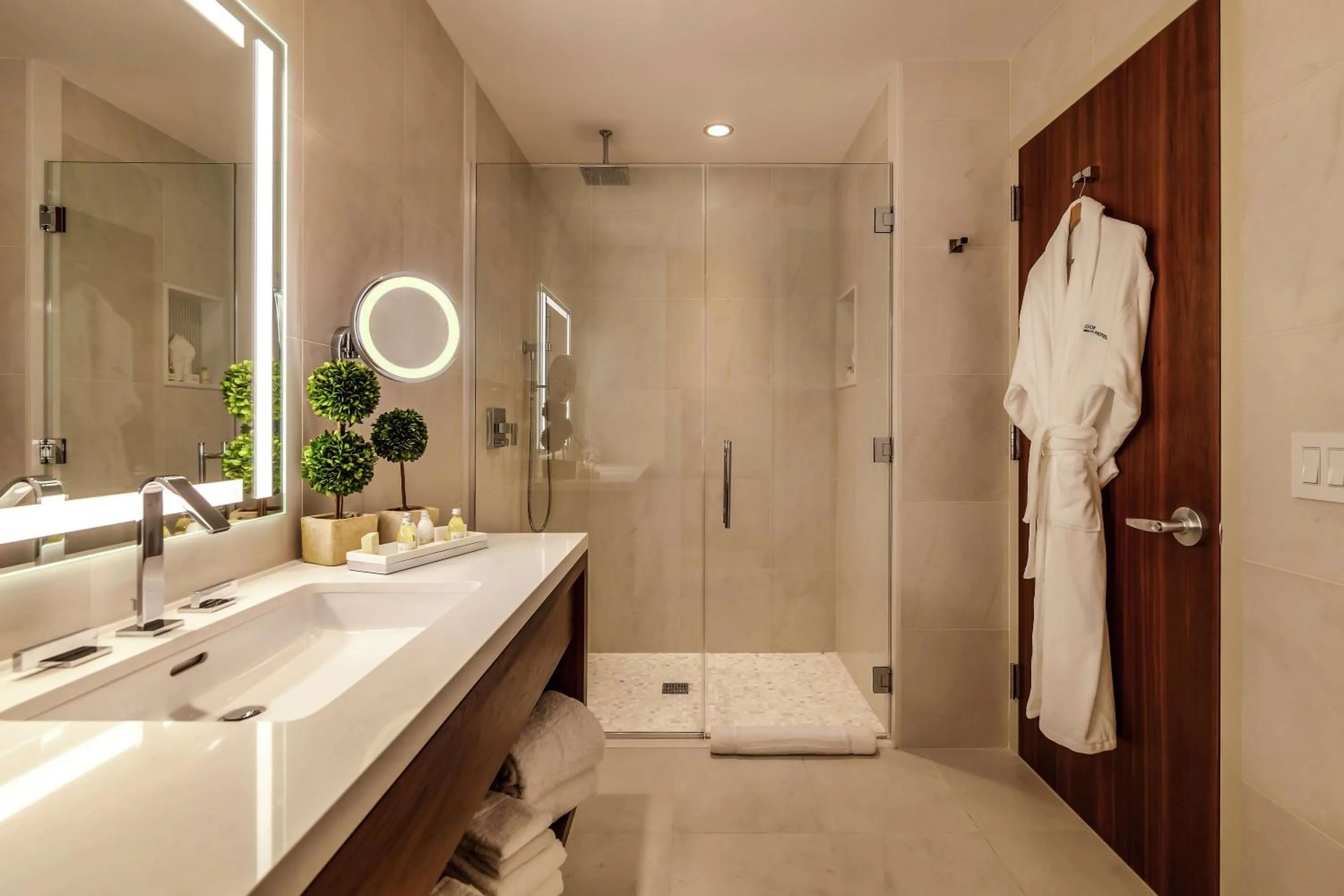 Bathroom in Concorde Hotel New York