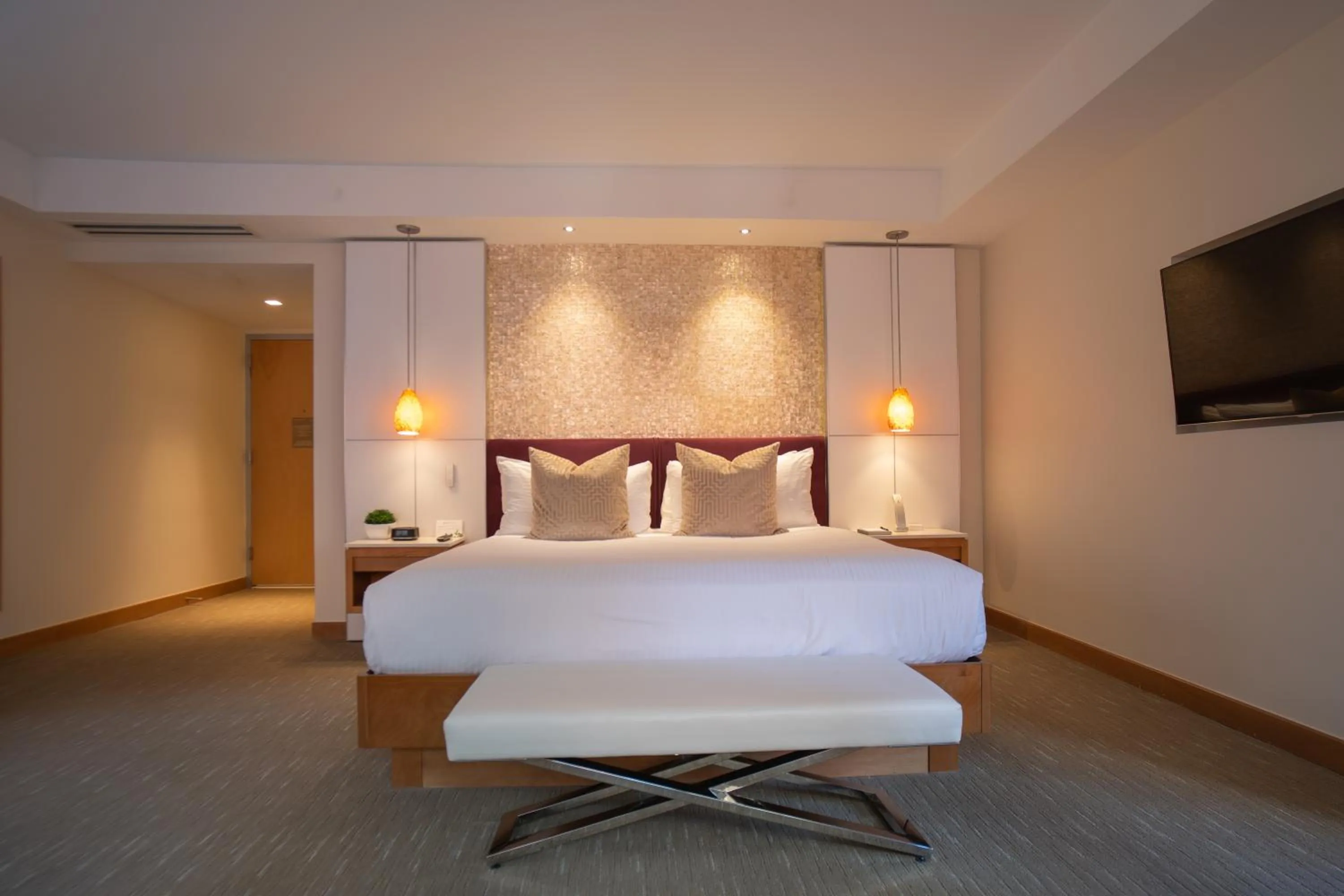 Bed in Concorde Hotel New York