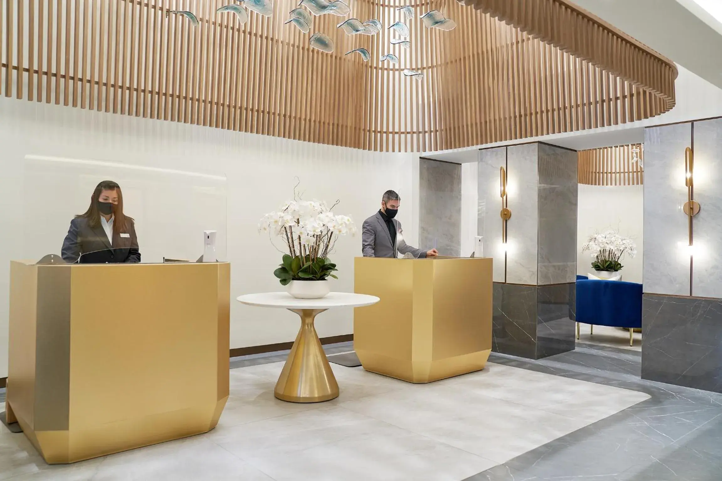 Lobby or reception in Concorde Hotel New York Lobby or reception in Concorde Hotel New York