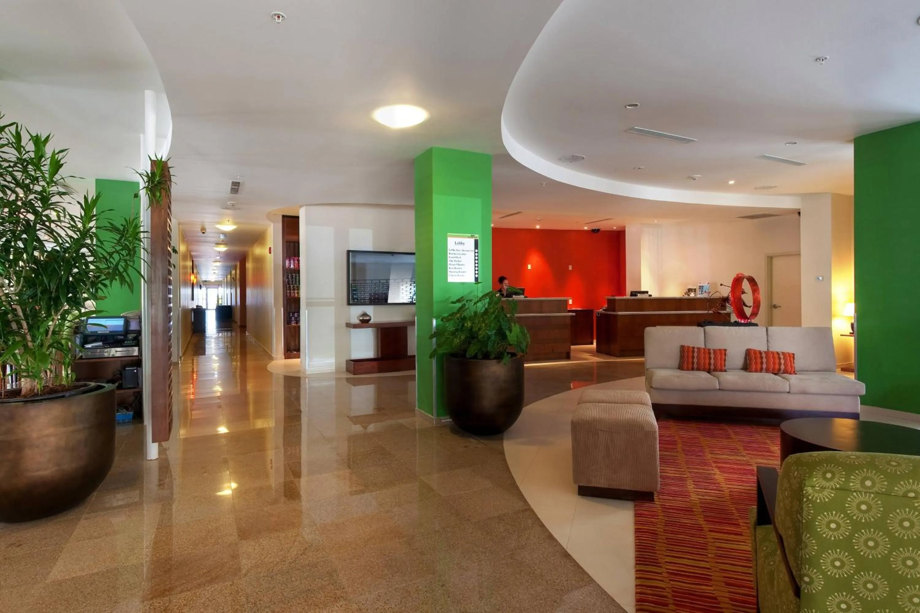 Lobby or reception in Courtyard by Marriott Paramaribo