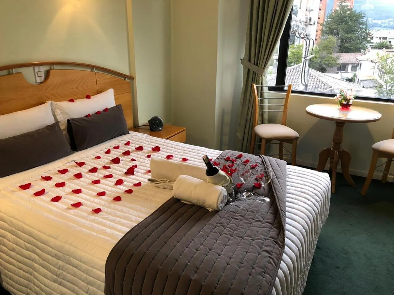 Bed in Hostal de La Mancha