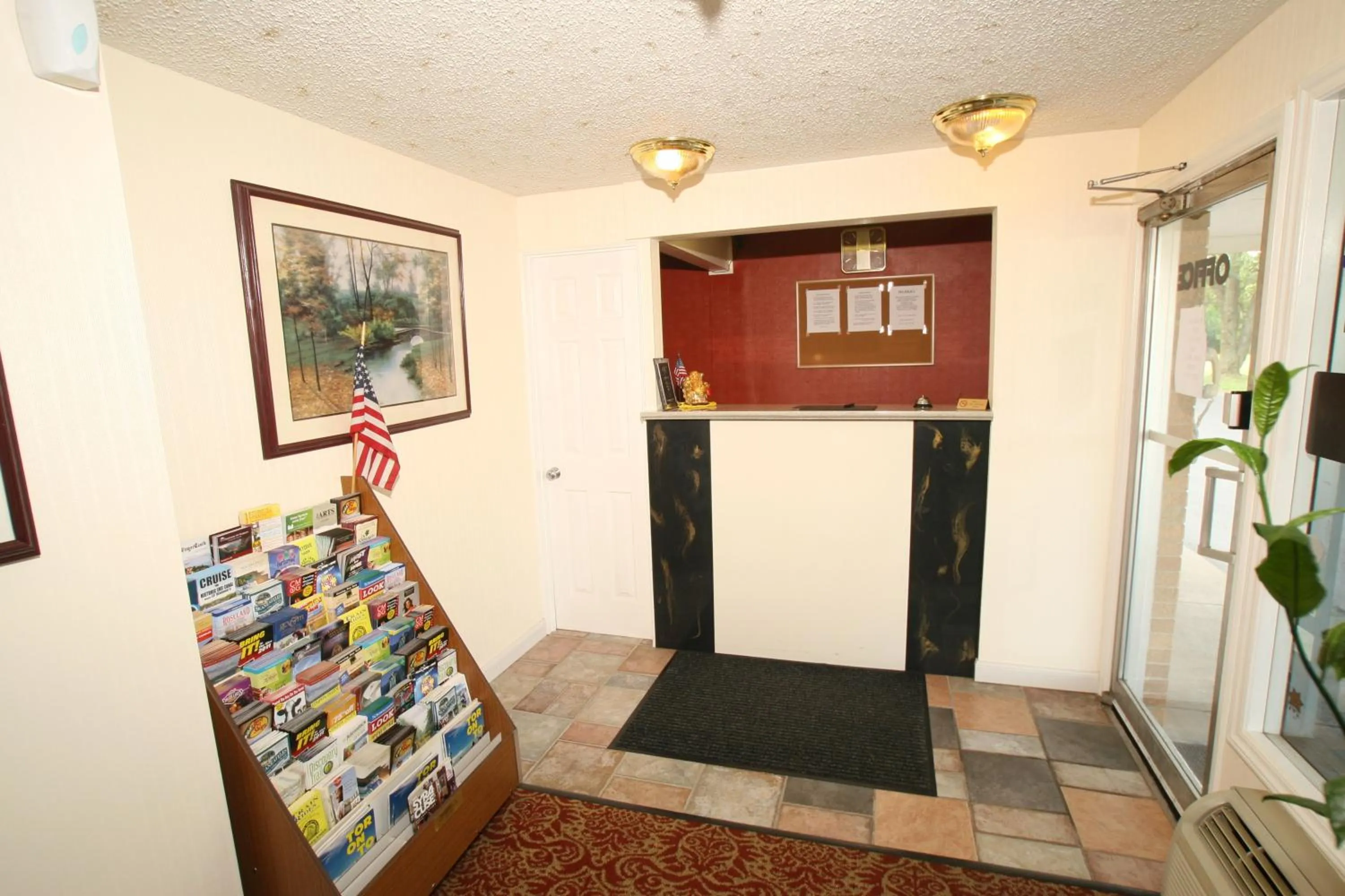 Lobby or reception in Budget Inn Cicero