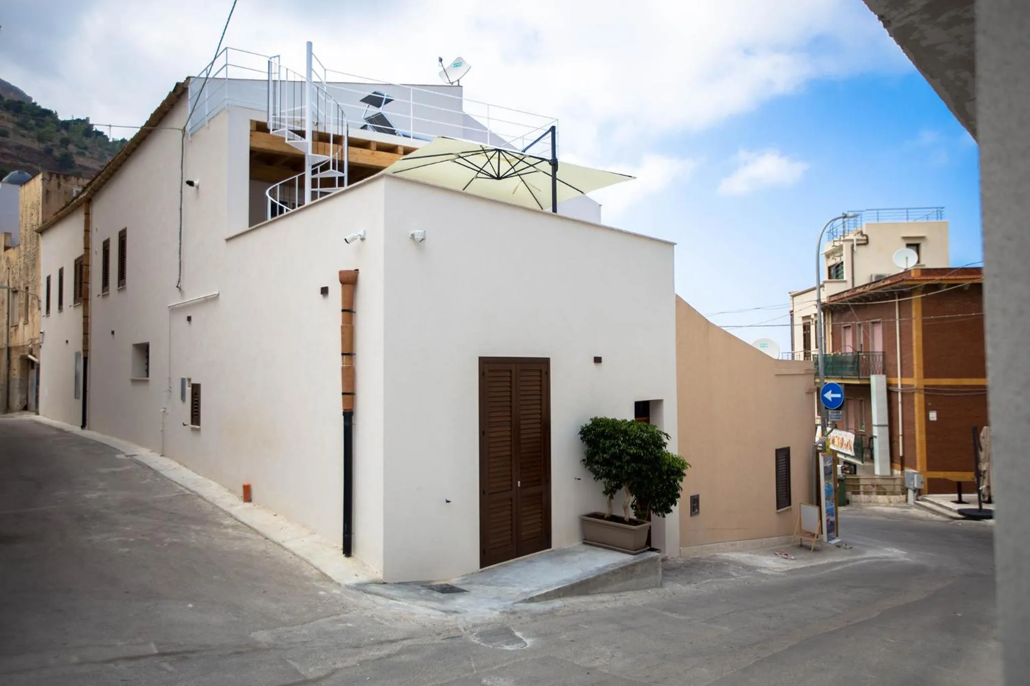 Facade/entrance in B&B Da Peppa