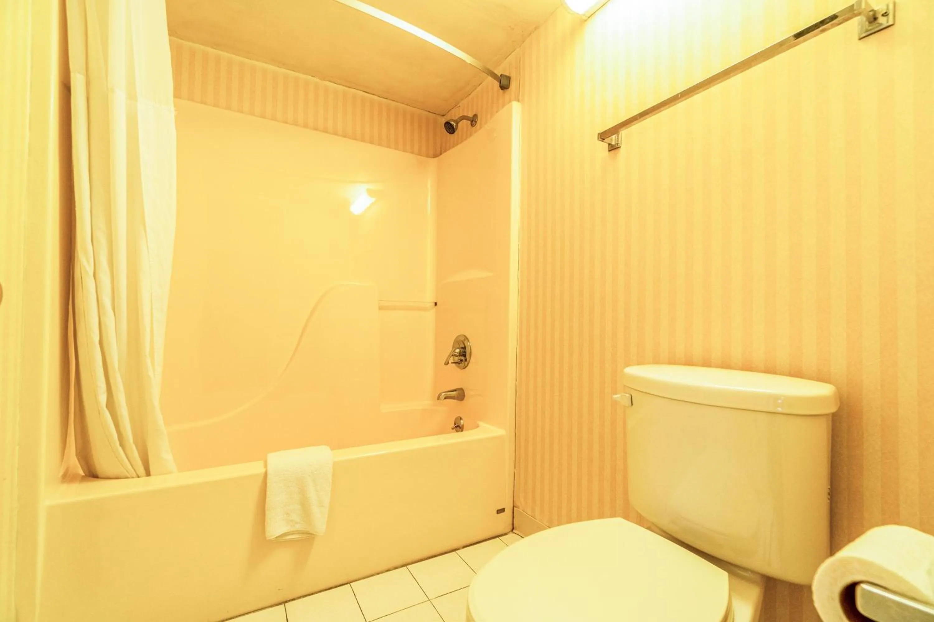 Bathroom in Ozark Junction mountain view by OYO