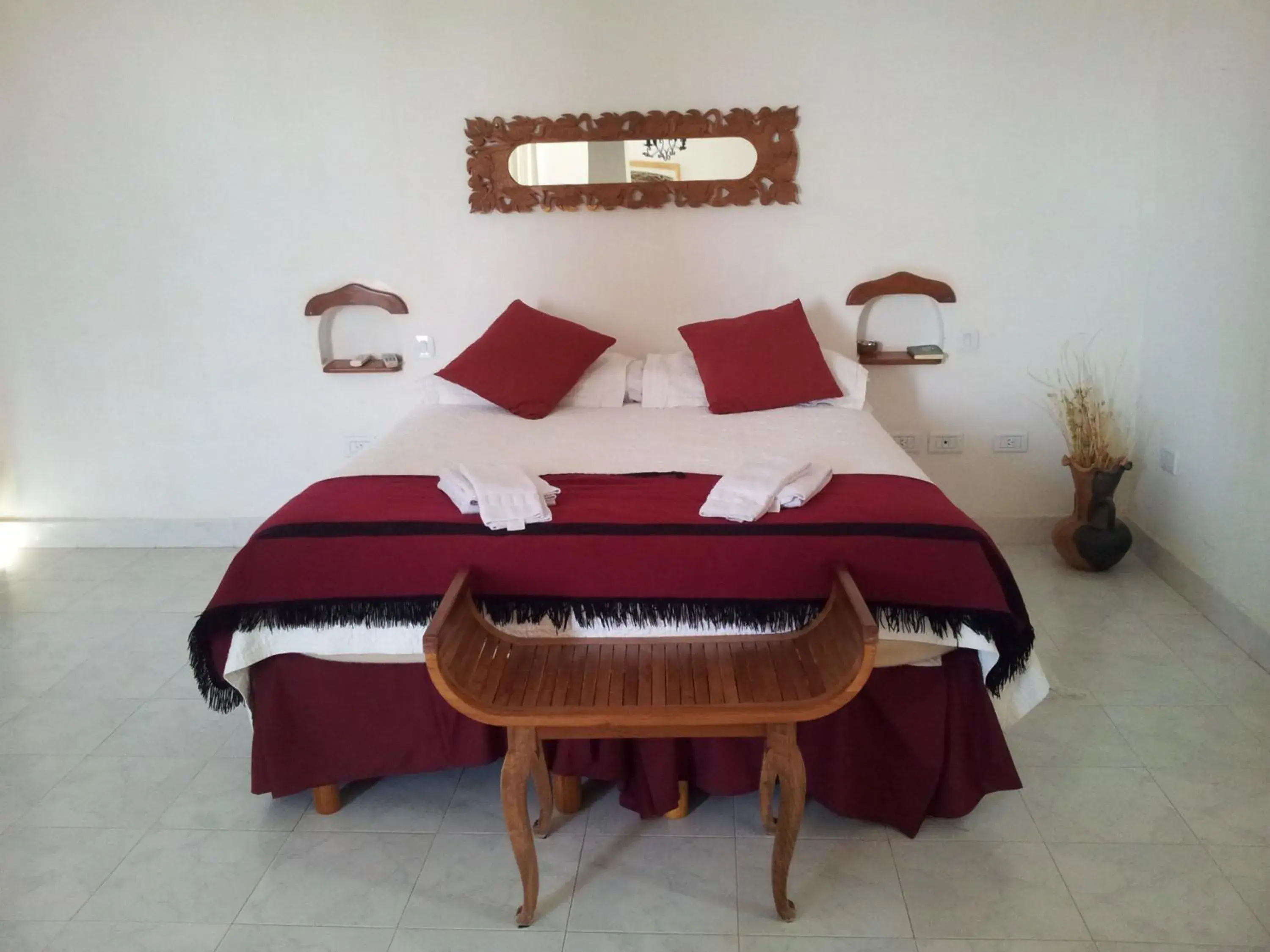 Economy Double Room in Hotel Portal del Santo Economy Double Room in Hotel Portal del Santo